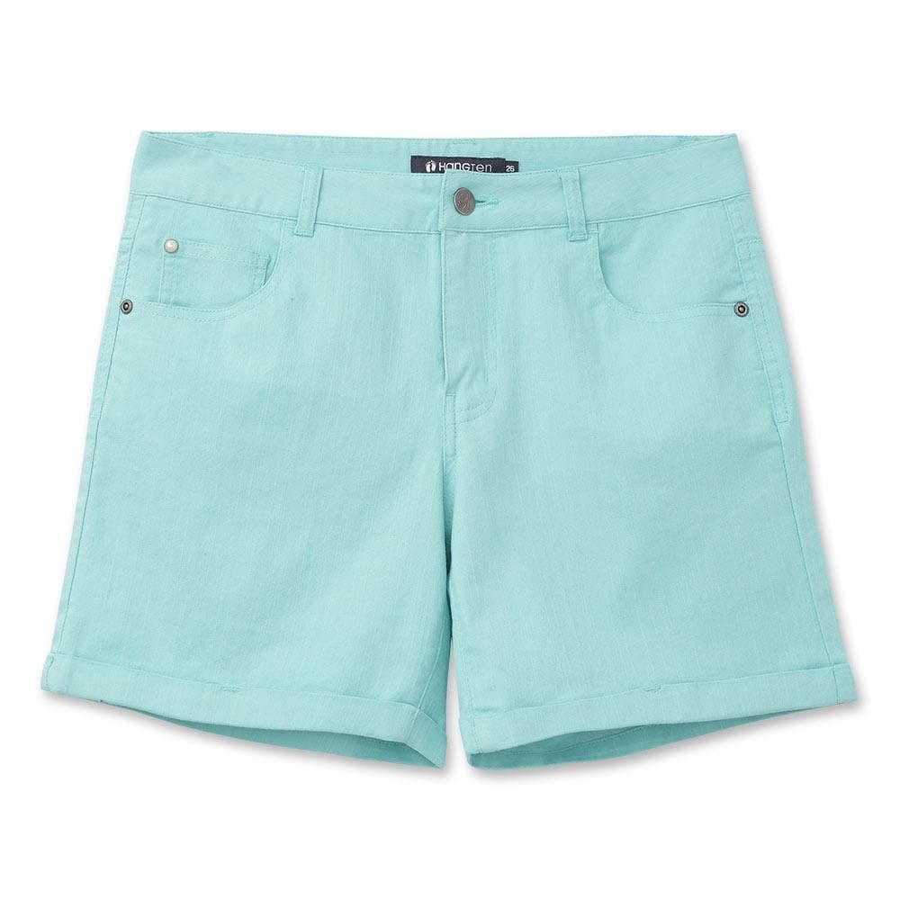 Hangten-Women's-Shorts-Green-1007015101453-303