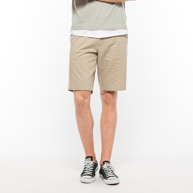 Hangten-Men's-Shorts-Khaki-1012005100109-113