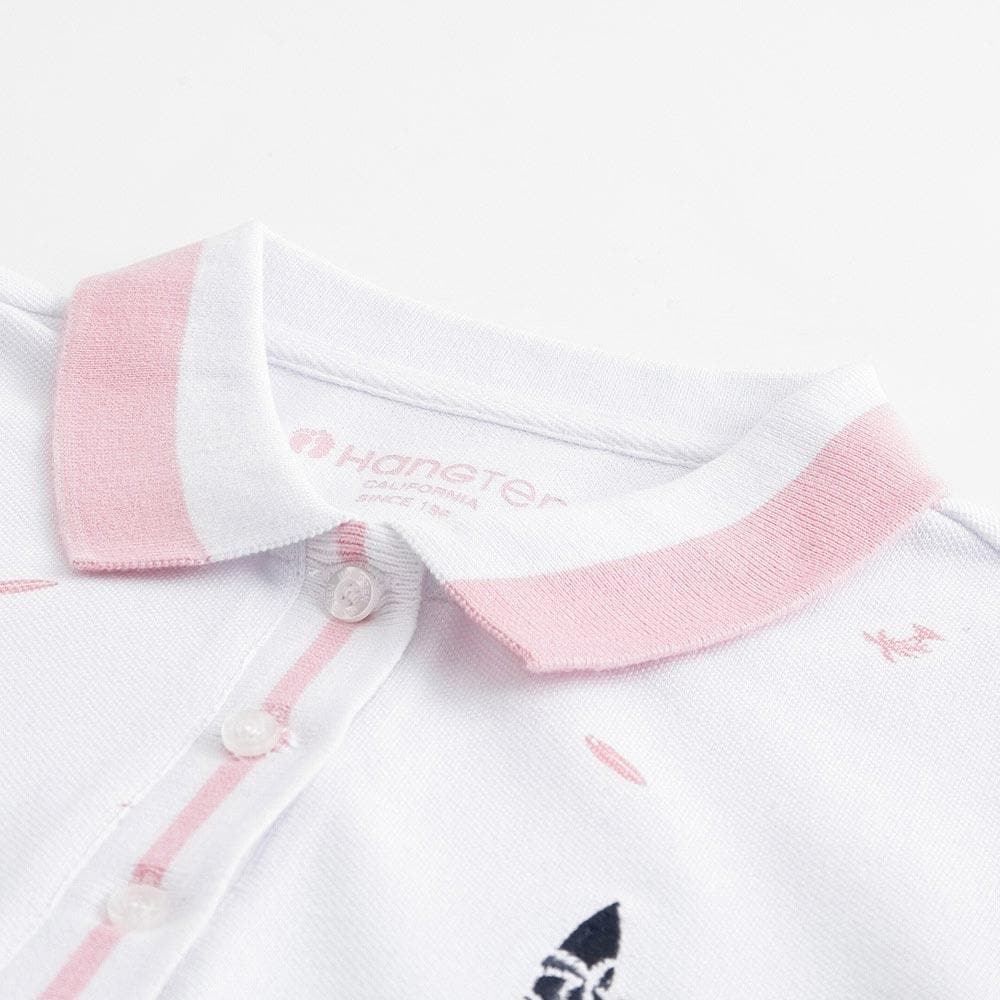 HANG TEN LADIES POLO TRUE WHITE - 1022013000204 001