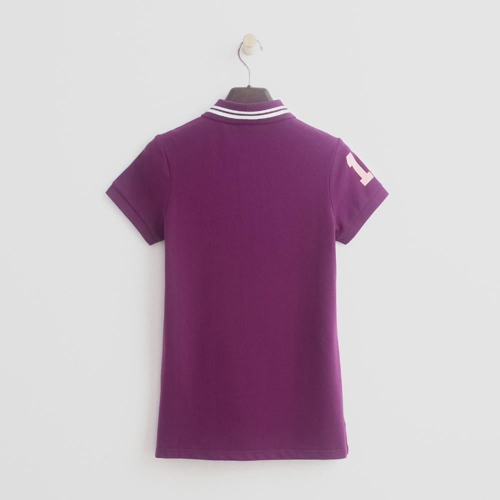 HANG TEN LADIES POLO MAGENTA PURPLE - 1022013007204 546