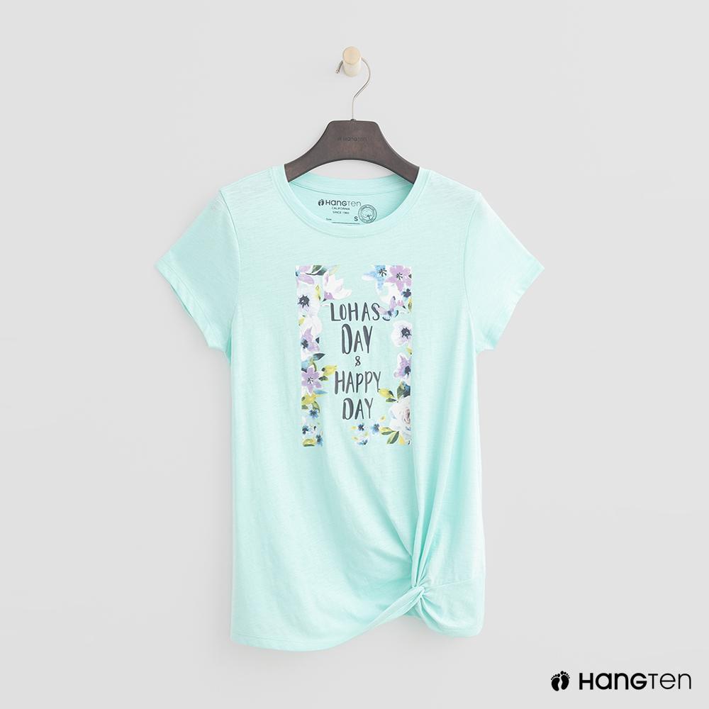 HANG TEN LADIES T-SHIRT BLUE TINT - 1022013200371 353