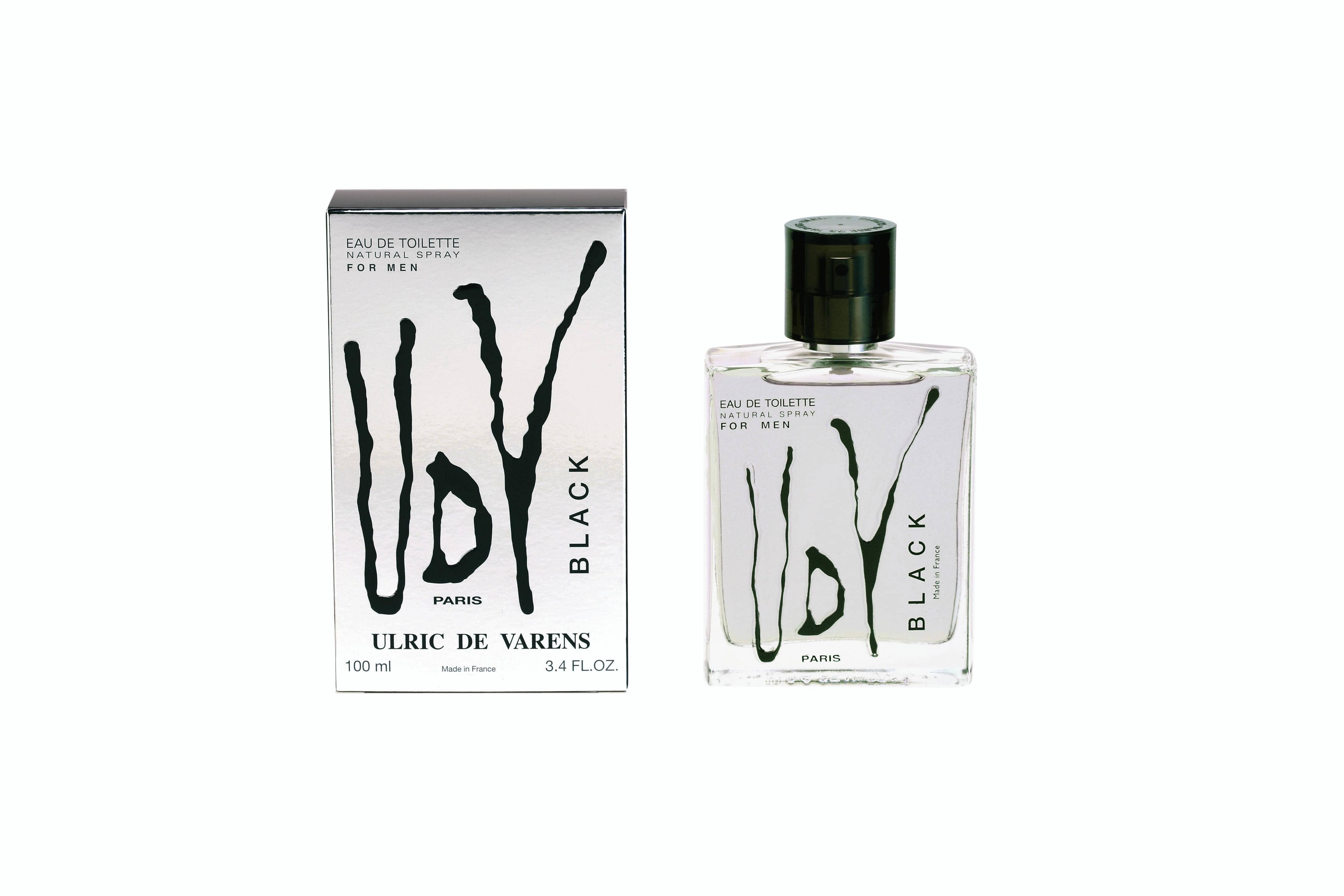 ULRIC DE VARENS Ulric De Varens - perfume for men BLACK - Eau de Toilette, 100 ml-UDV-8634