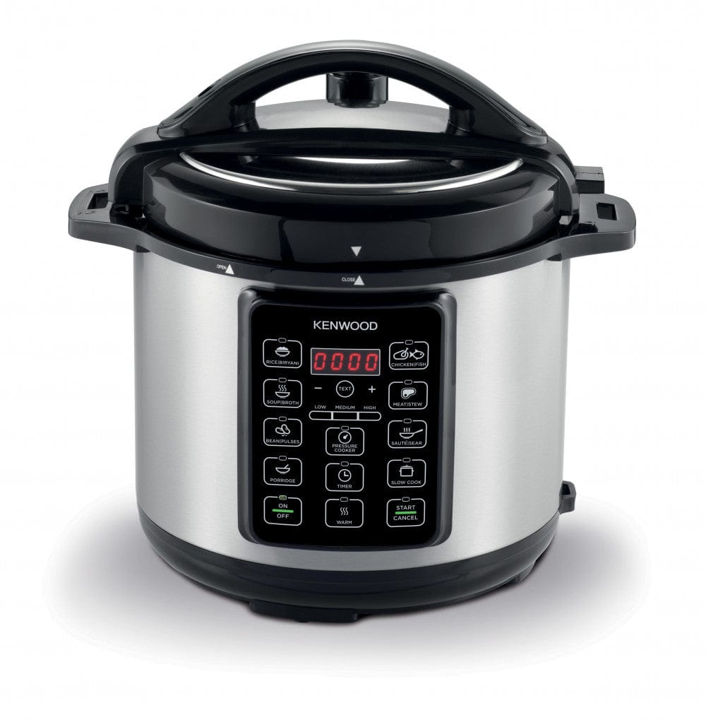 Kenwood 6L Electric Pressure Cooker Pcm60.000Ss Black/Silver