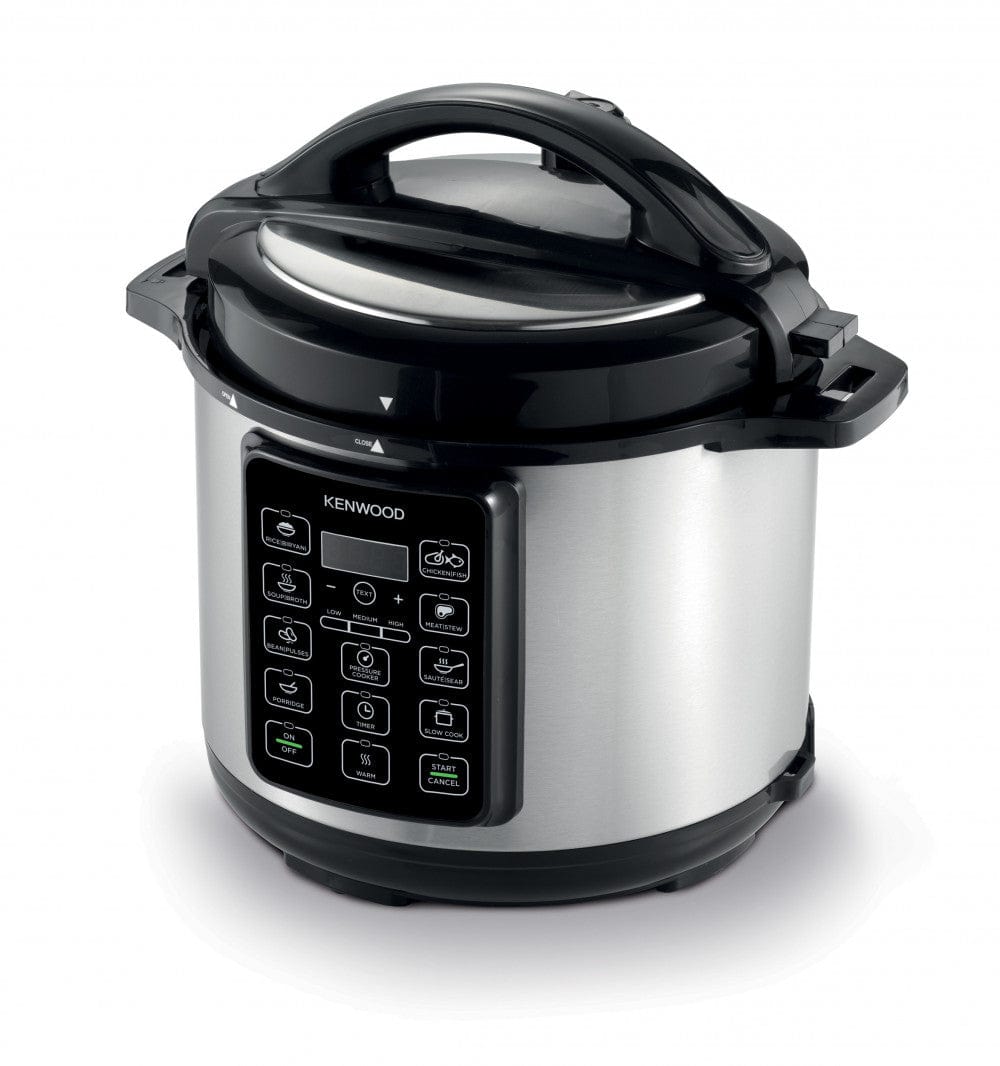 Kenwood 6L Electric Pressure Cooker Pcm60.000Ss Black/Silver