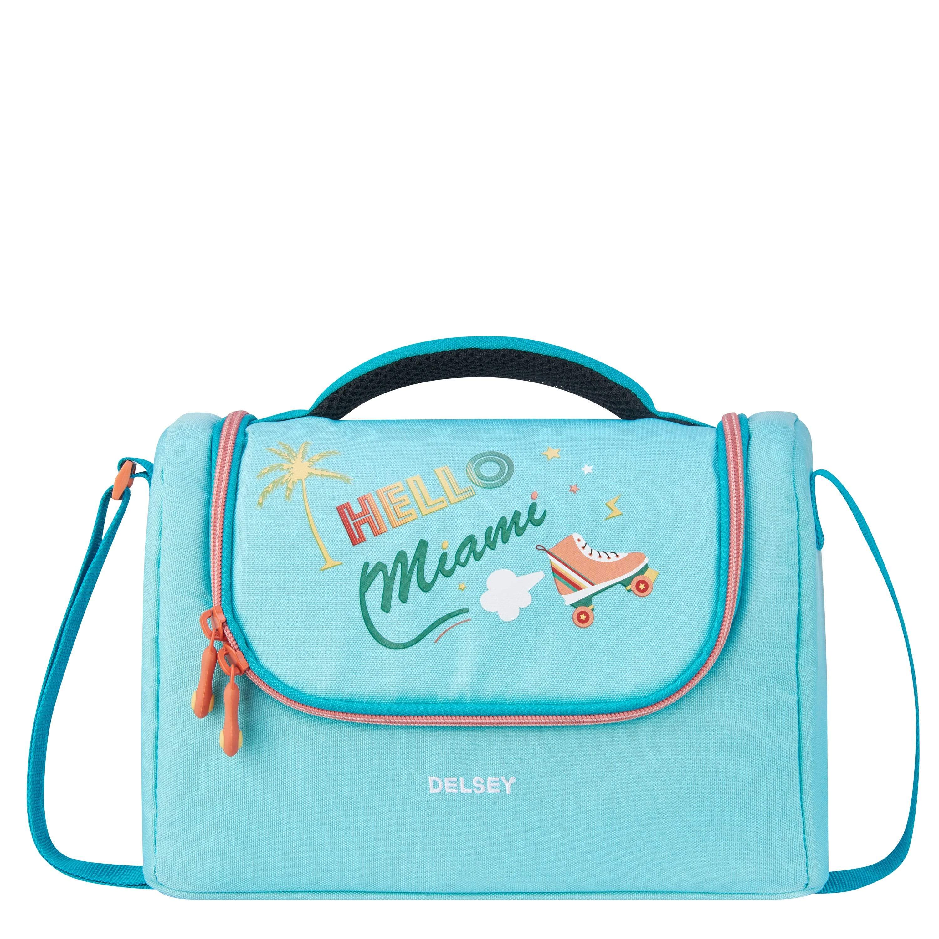 DELSEY SCHOOL 2019 ISOTHERM LUNCH BAG MIAMI TURQUOISE 00339319012 TURQUOISE