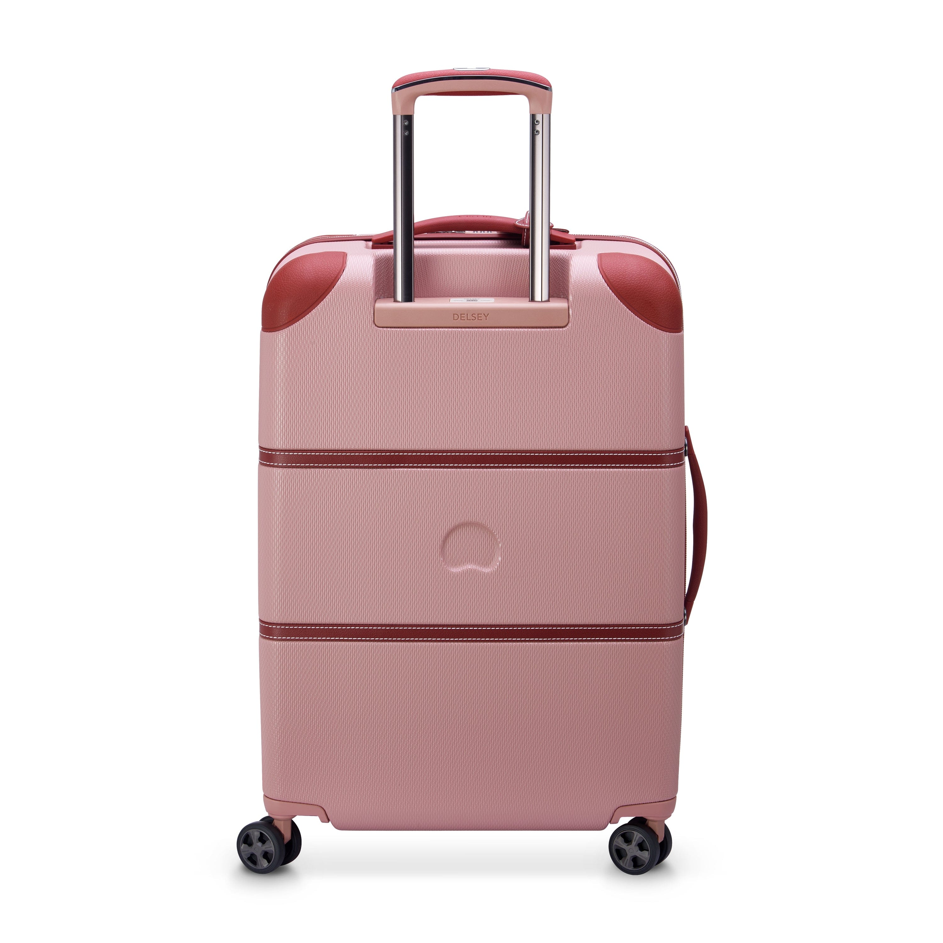 Delsey Chatelet Air 2.0 66cm Hardcase Trunk 4 Double Wheel Check-In Luggage Trolley Pink - 00167681009