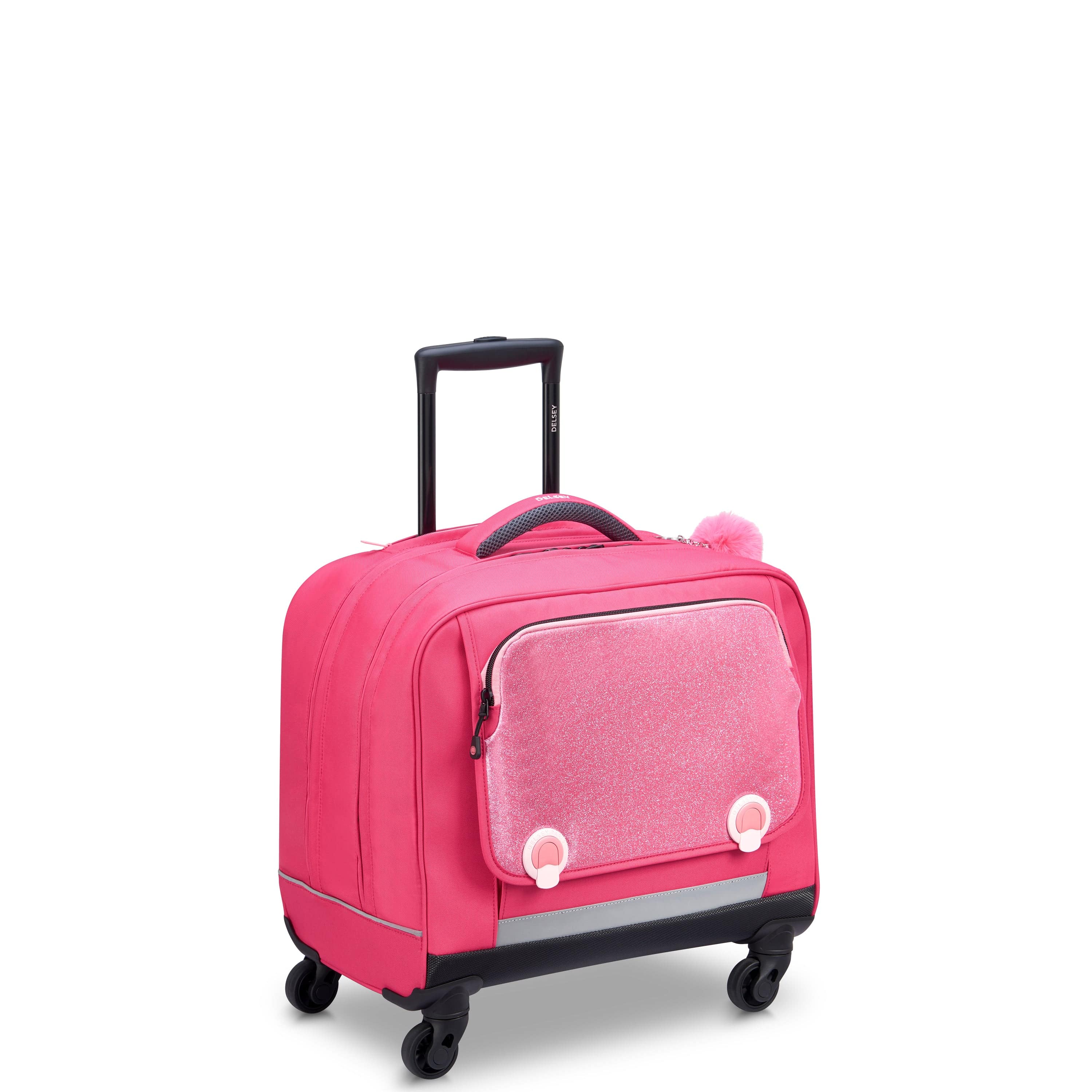 Delsey BTS 2022 Horizontal Wheeled School Bags Pink