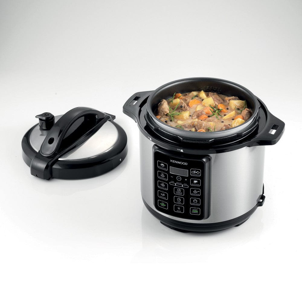 Kenwood 6L Electric Pressure Cooker Pcm60.000Ss Black/Silver