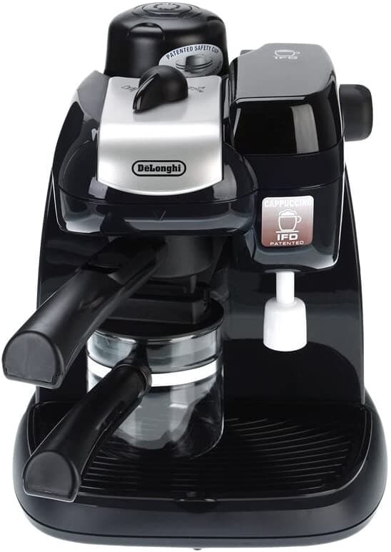 De'Longhi Steam Coffee Maker Black EC9 - Jashanmal Home