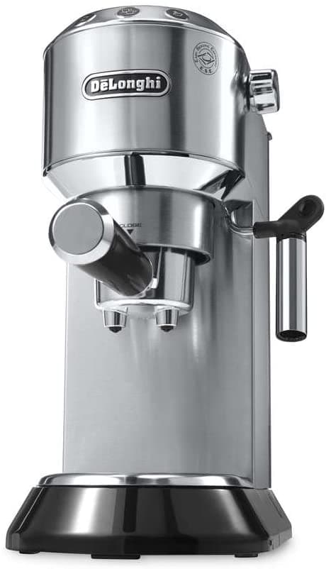 De'Longhi Dedica Style Pump Espresso  Coffee Machine Metalic- EC685.M - Jashanmal Home