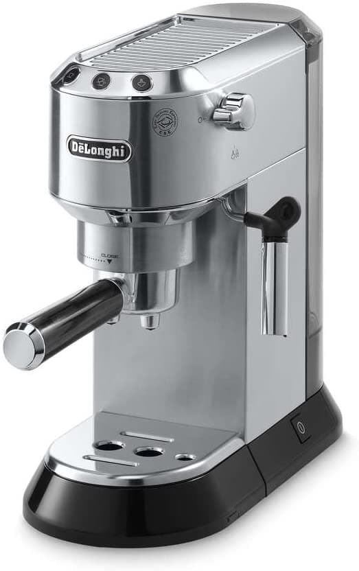 De'Longhi Dedica Style Pump Espresso  Coffee Machine Metalic- EC685.M - Jashanmal Home