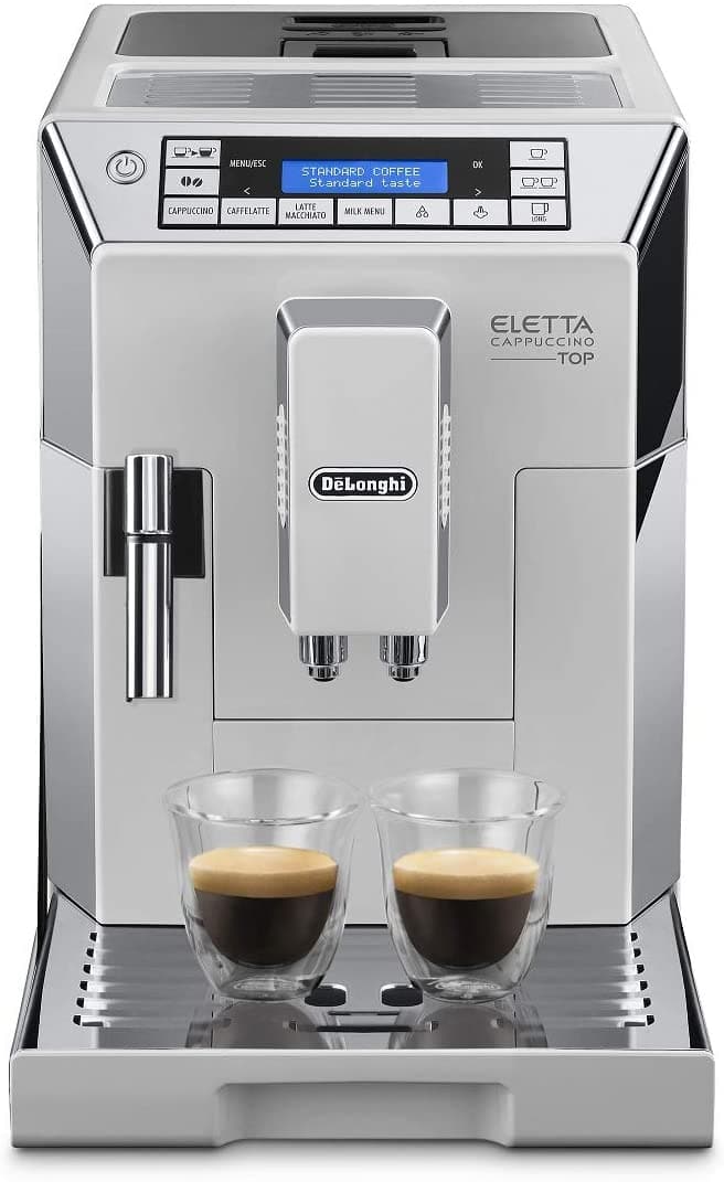 De'Longhi Eletta Automatic Coffee Machine, White ECAM45.760W