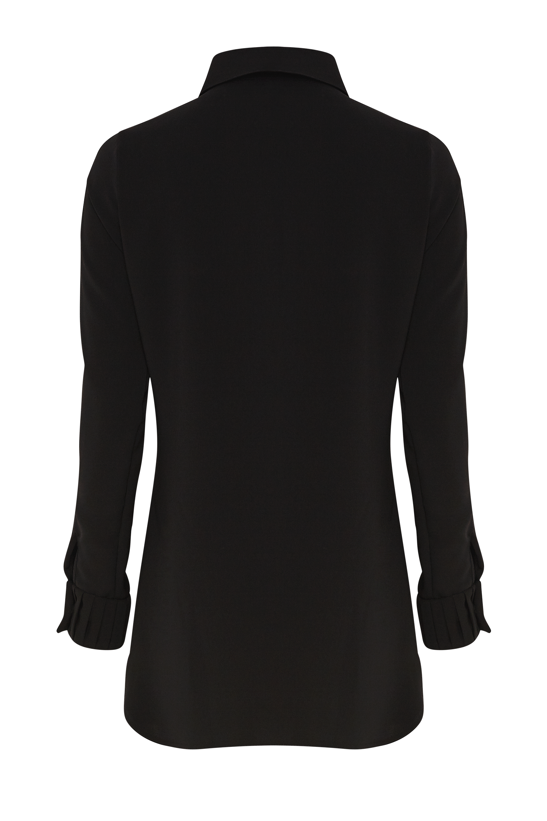 SHIRT WITH SHOULDER DRAPE