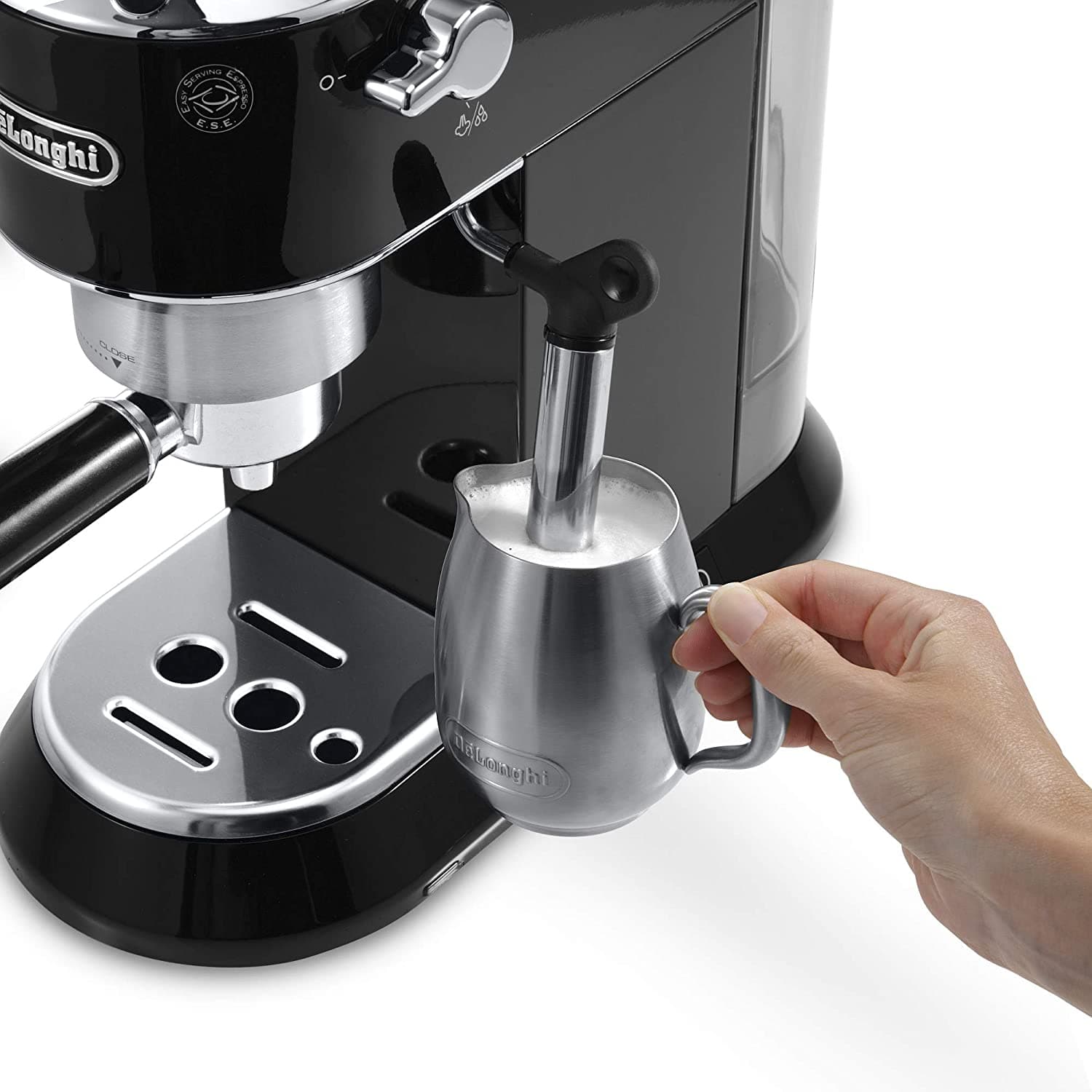 De'Longhi Dedica Style Pump Espresso  Coffee Machine Black- EC685.BK - Jashanmal Home