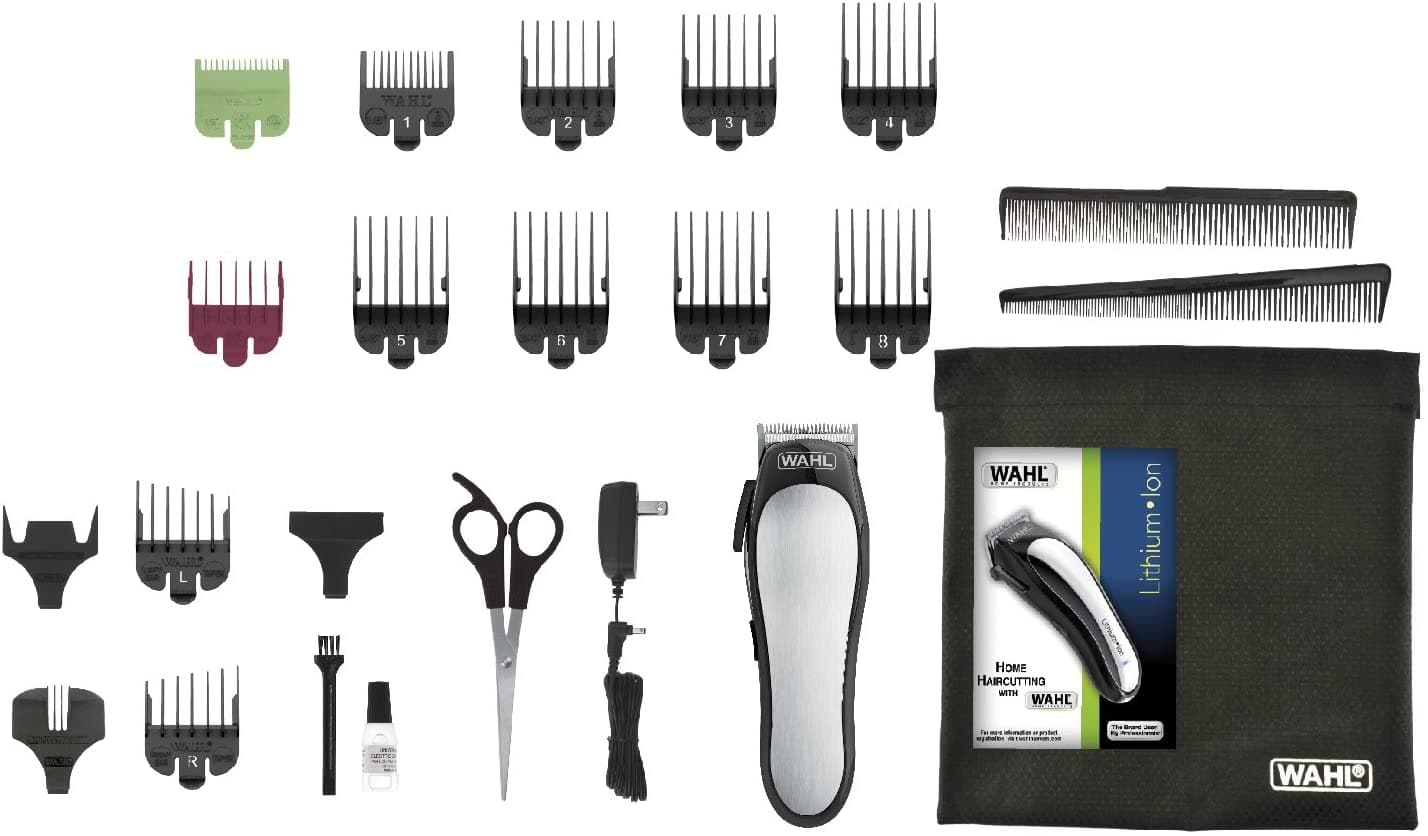 WAHL LITHIUM ION BATTERY HAIR CLIPPER 79600-3217