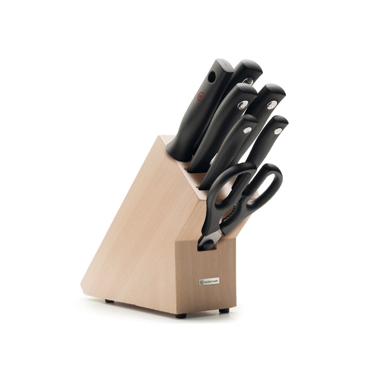  
SILVERPOINT KNIFE BLOCK WITH 7PC KNIVES