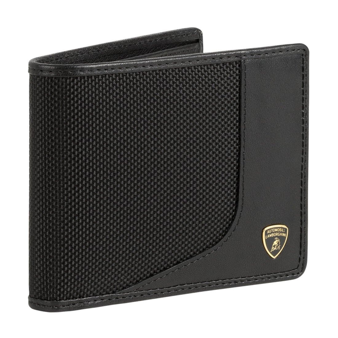 LAMBORGHINI MAN WALLET WIRED 9013483 BLACK