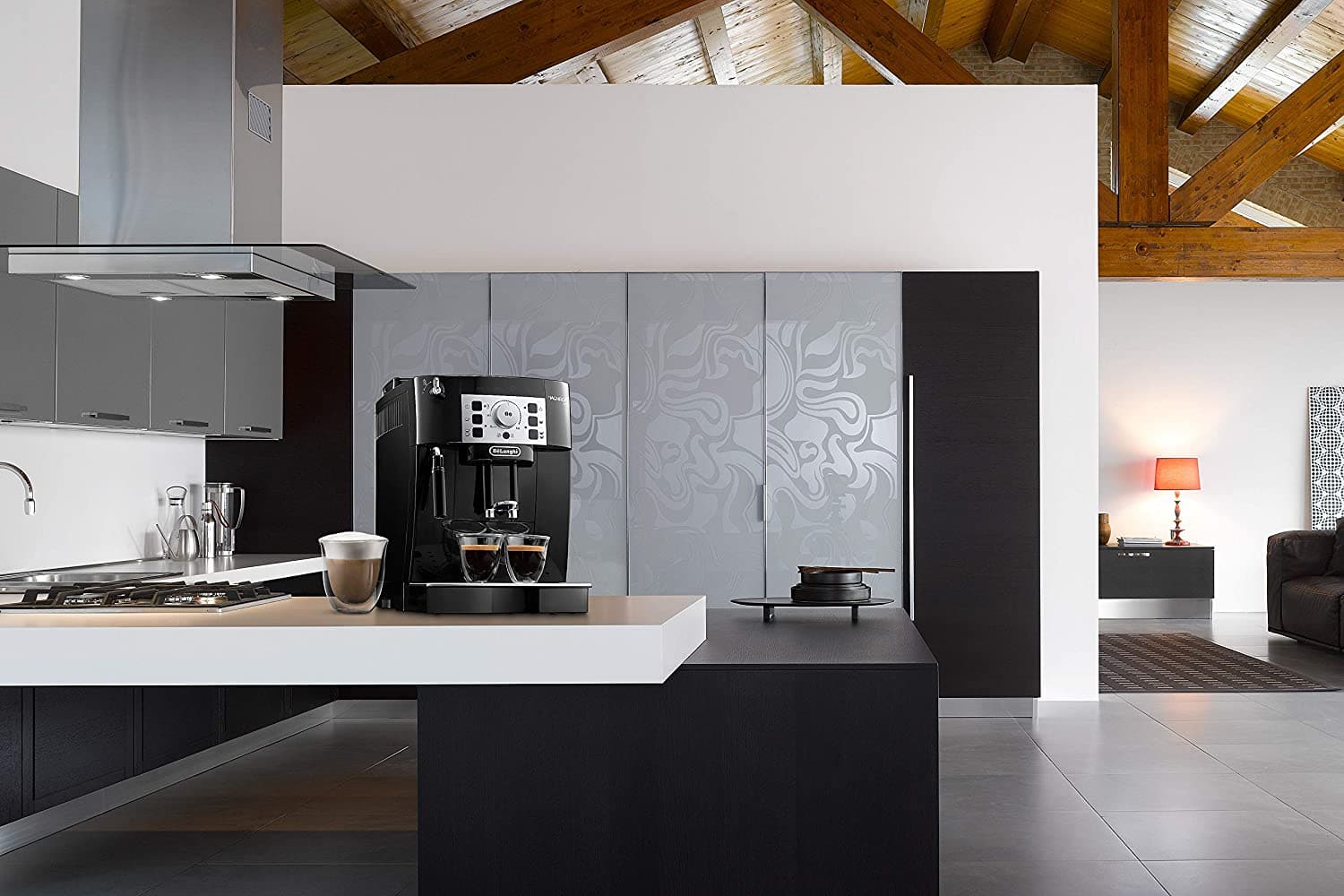 De'Longhi Magnifica S Fully Automatic Coffee Machine, Black - ECAM22.110.B (Made In ROMANIA)