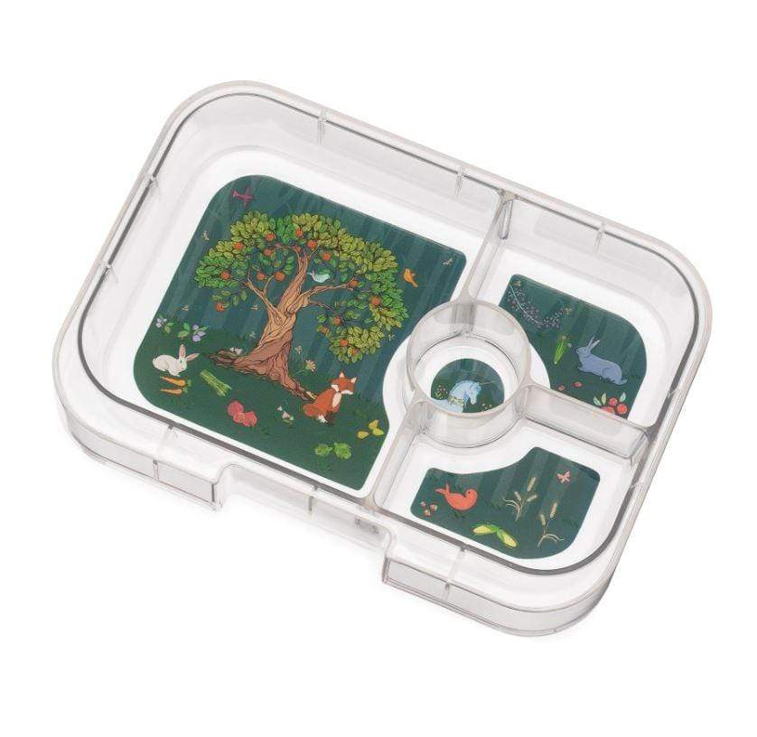 YUMBOX TERRA GREEN PANINO 4 OMPARTMENTS - 854298008-039