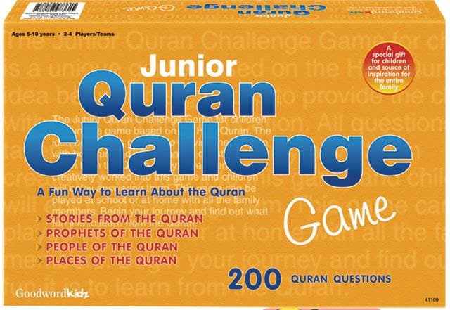 BOOKS JUNIOR QURAN CHALLANGE GAME-Islamic Games and puzzle