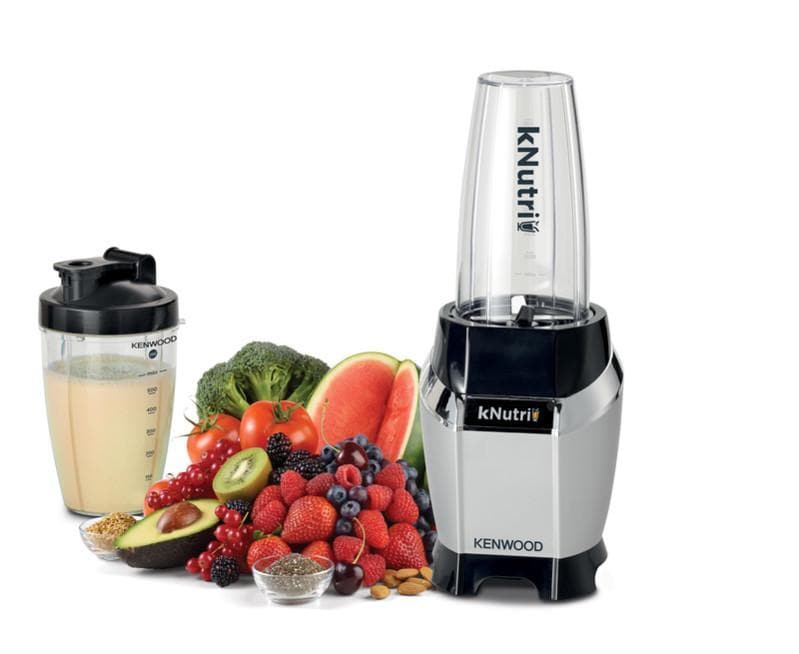 KENWOOD 600W BLENDER WITH 2 JAR, SILVER - BSP70.180SI