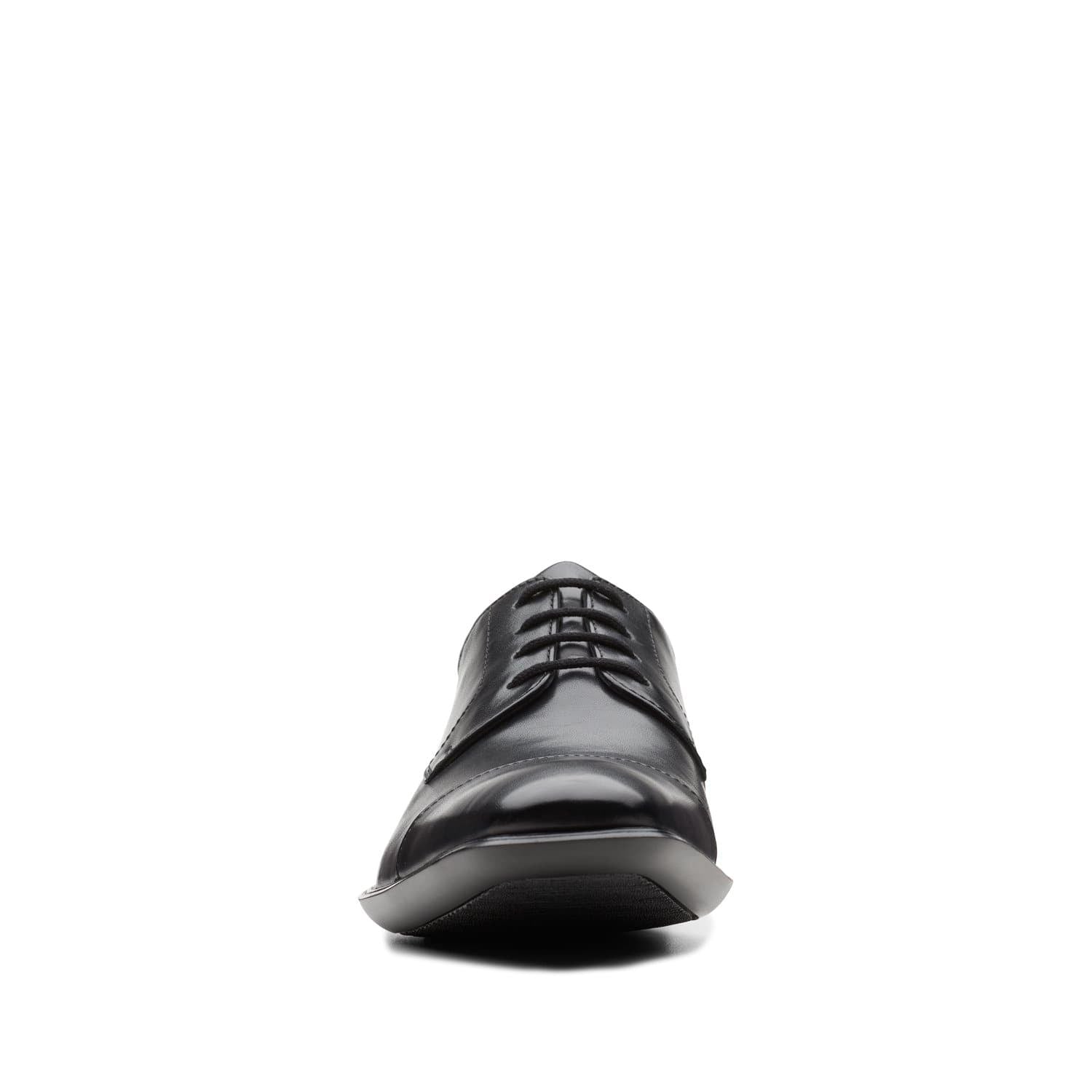 Clarks-Bensley-Cap-Men's-Shoes-Black-Leather-26147713