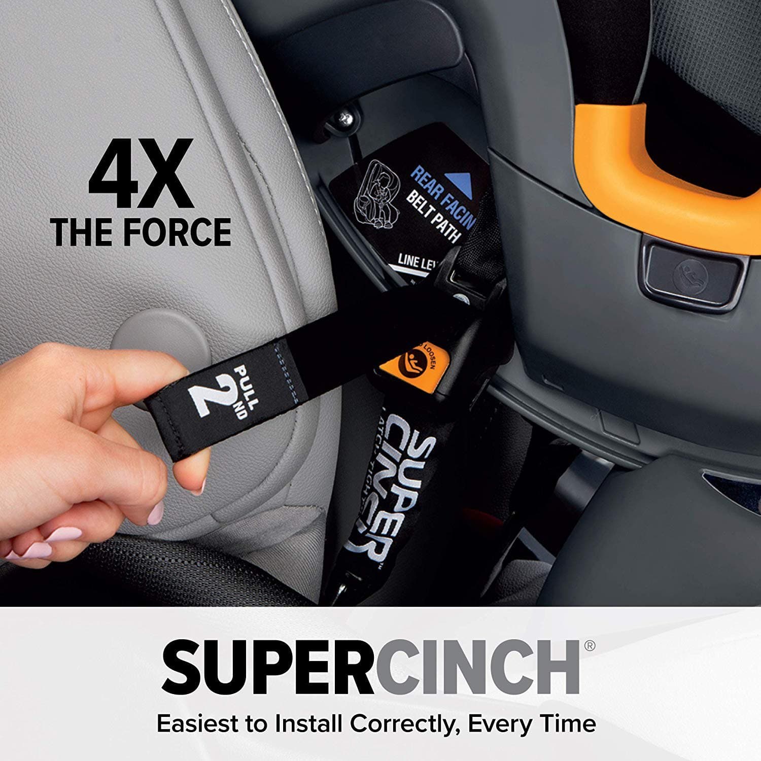 FIT4 4-IN-1 CONVERTIBLE CAR SEAT ONYX