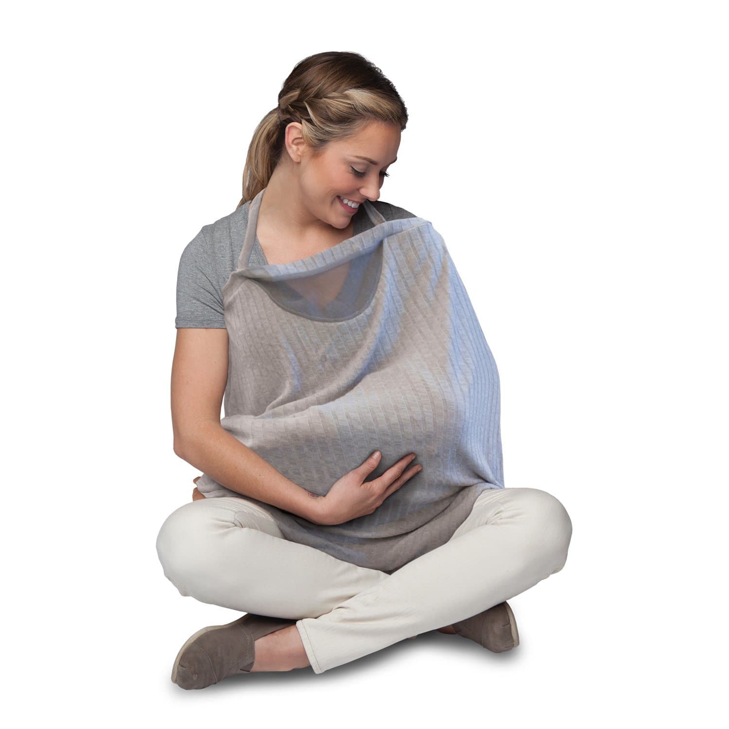 BOPPY INFINITY NURSING SCARF SILVE