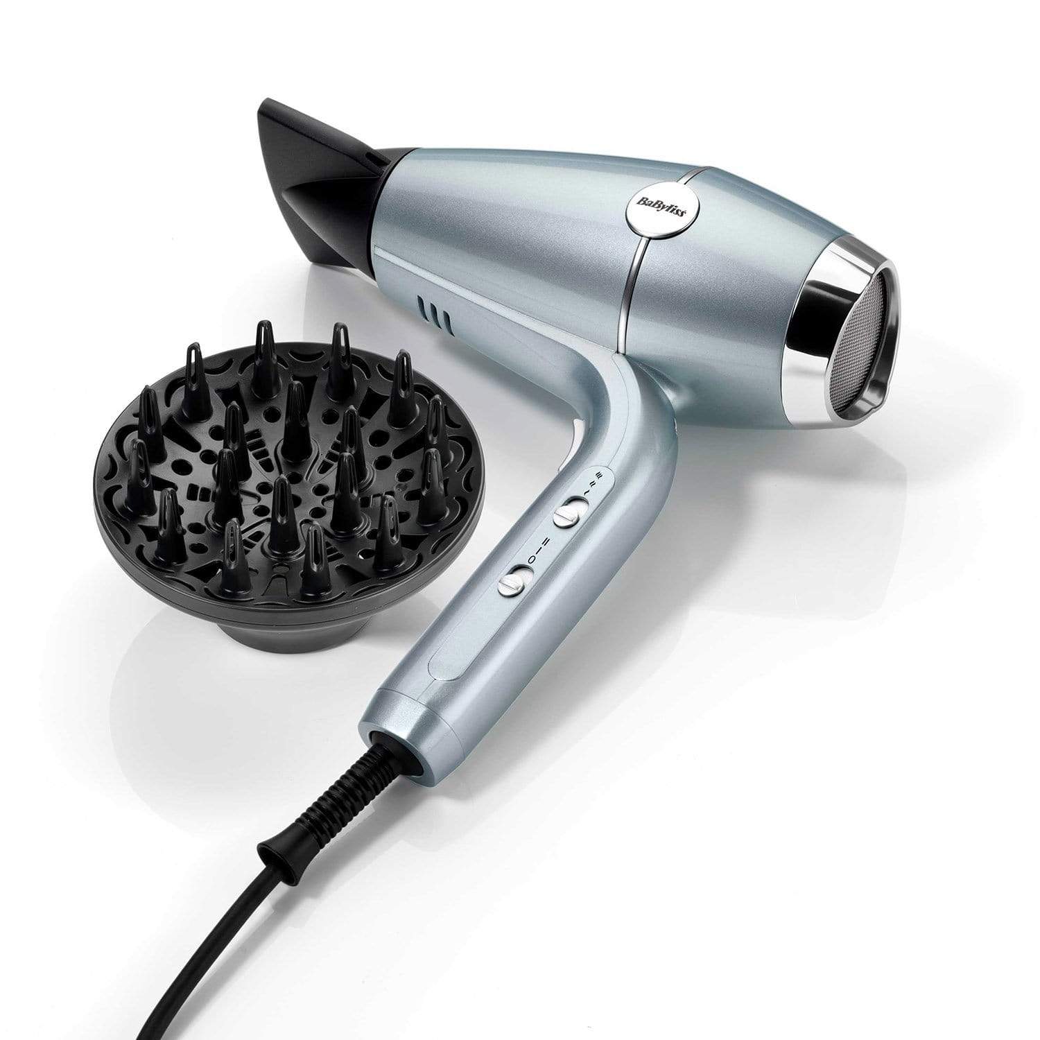 Babyliss Dc Hair Dryer 2100W Stylish Hydro Fusion Blue - D773Dsde