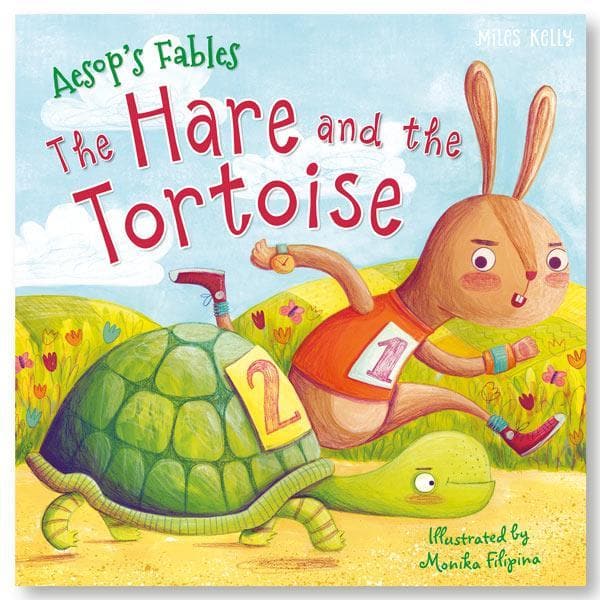 Books  AESOP HARE  THE TORTOISE-MILES KELLY