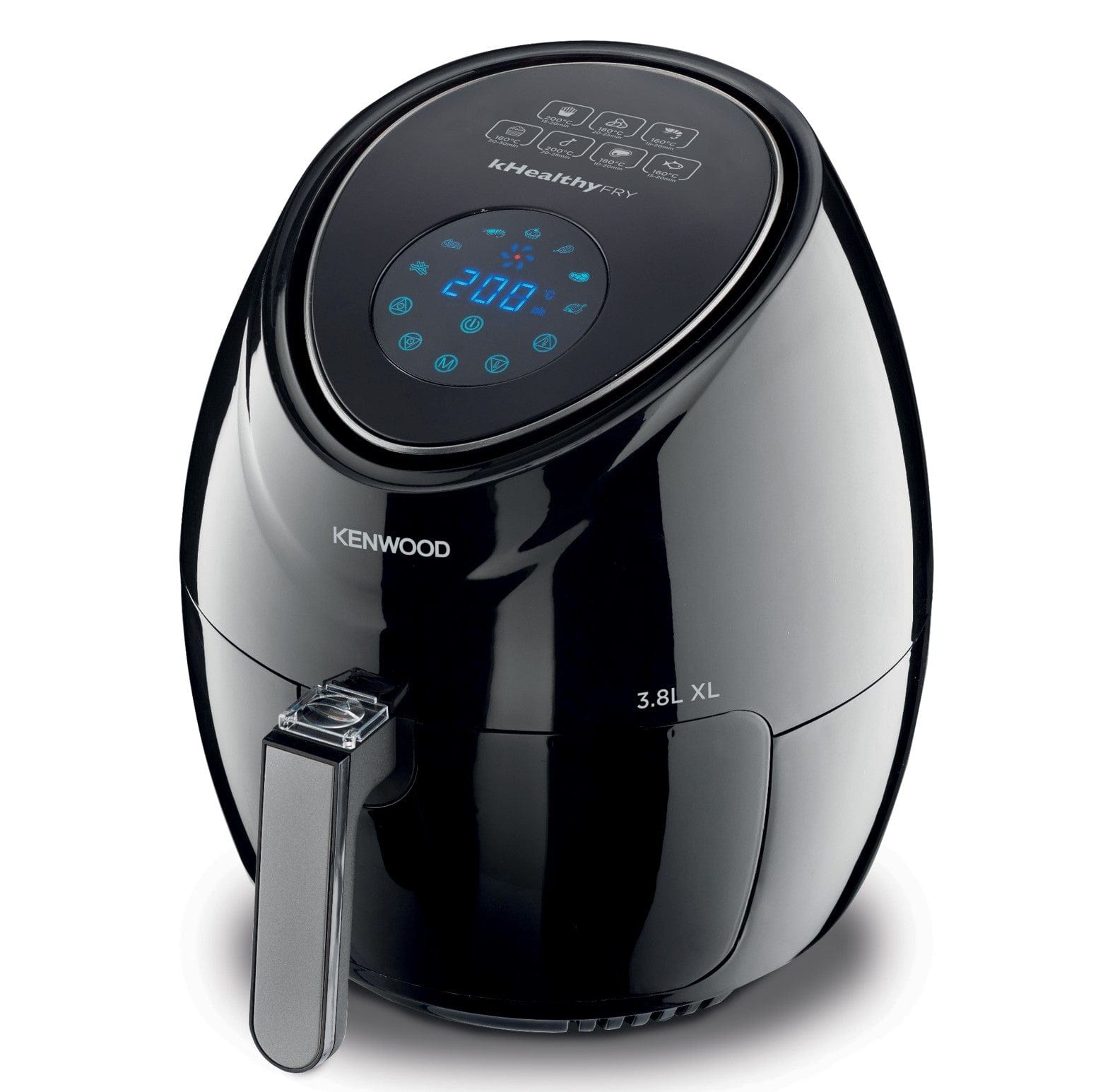 KENWOOD AIR FRYER XL 3.8L 1.7KG DGT BLK - HFP30.000BK