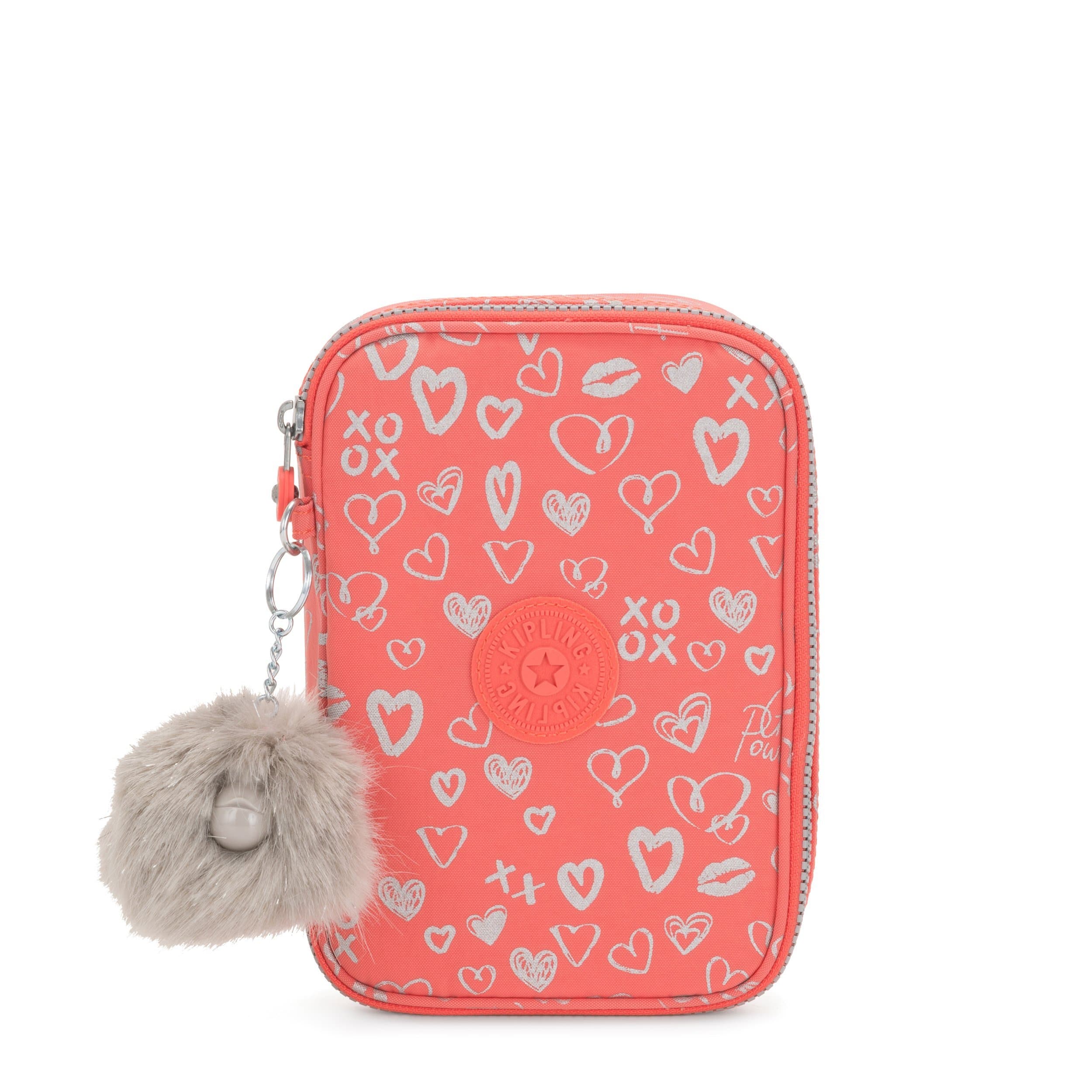 100 PENS HEARTY PINK MET - Kipling UAE