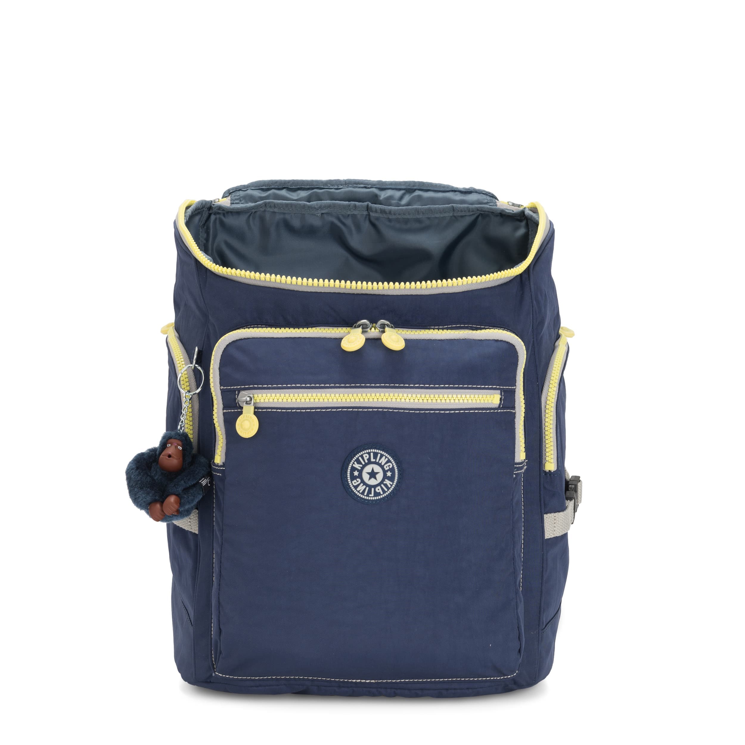 Kipling-Upgrade-Large Backpack With Laptop Protection -Blue Thunder-16199-54J