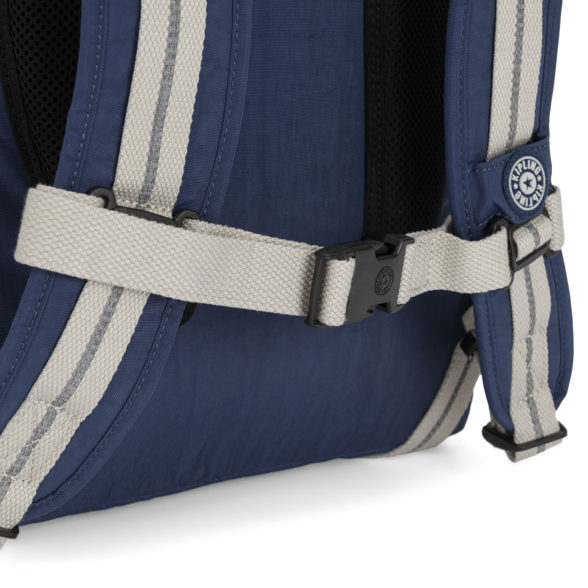 Kipling-Upgrade-Large Backpack With Laptop Protection -Blue Thunder-16199-54J