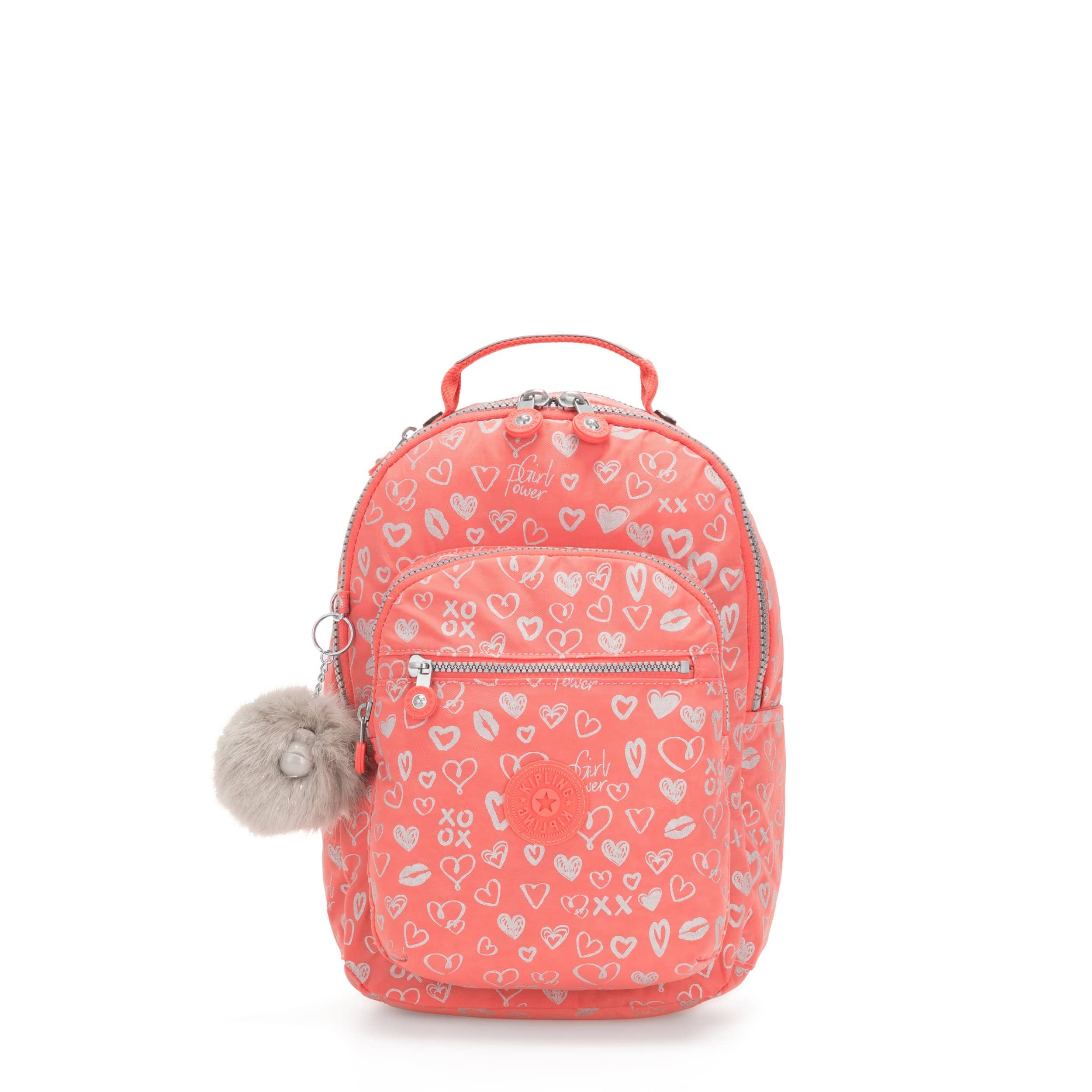 SEOUL GO S HEARTY PINK MET - Kipling UAE