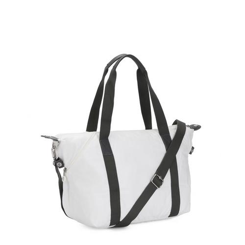 Kipling-Art-Handbag with Detachable Straps-White Metallic-21091-47I
