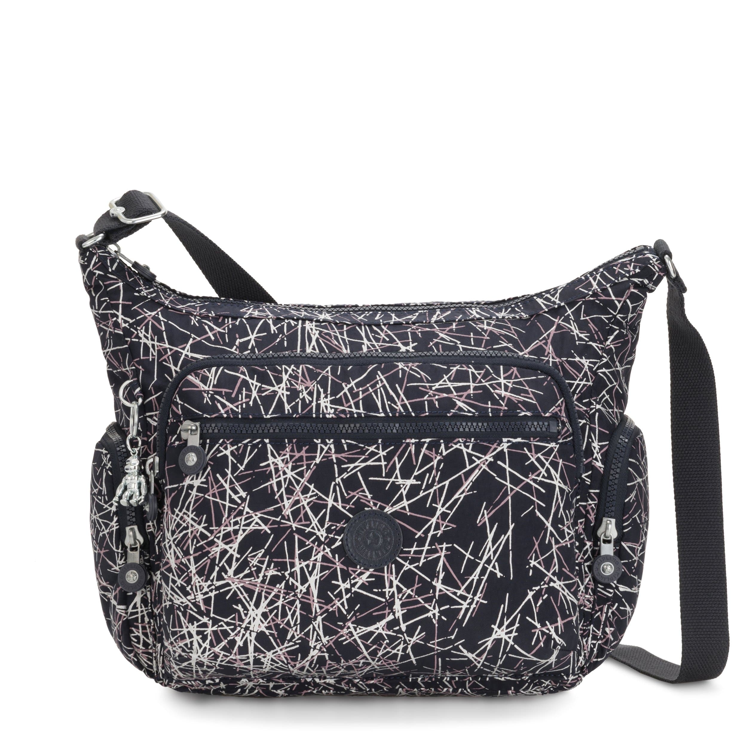 GABBIE NAVY STICK PRINT - Kipling UAE