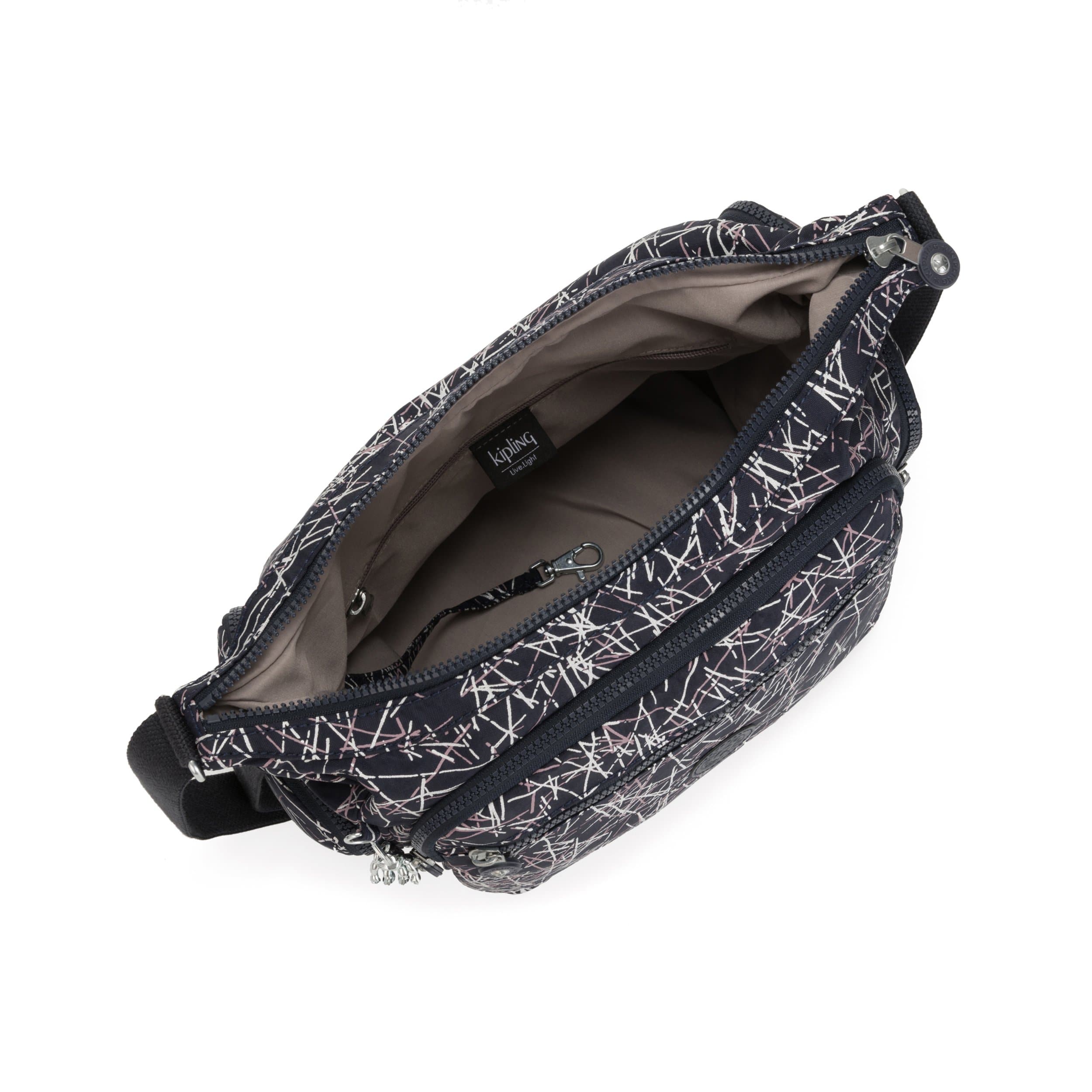 GABBIE NAVY STICK PRINT - Kipling UAE