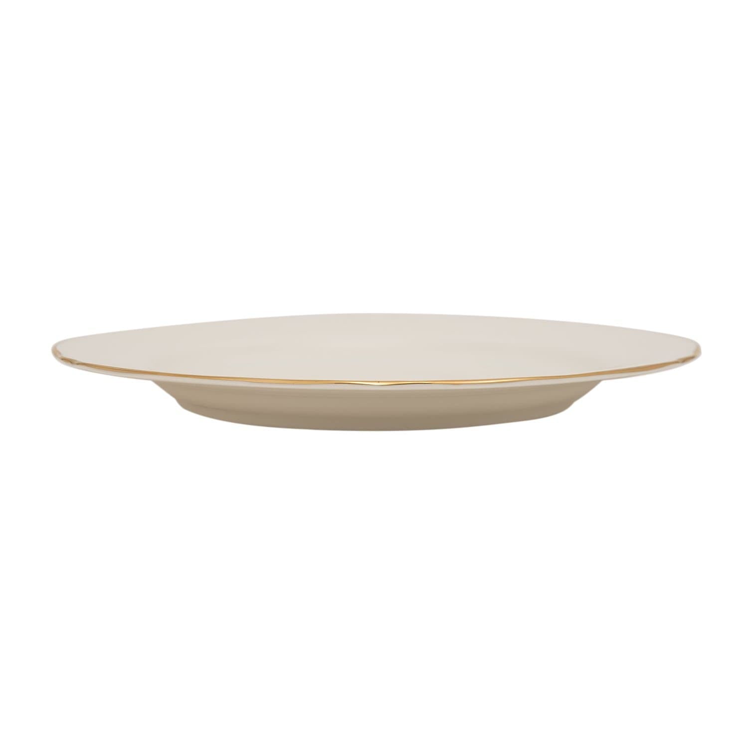 ALBA NEW BONE CHINA DINNER FLAT PLATE 26.5CM - 23011-ALB/DNP