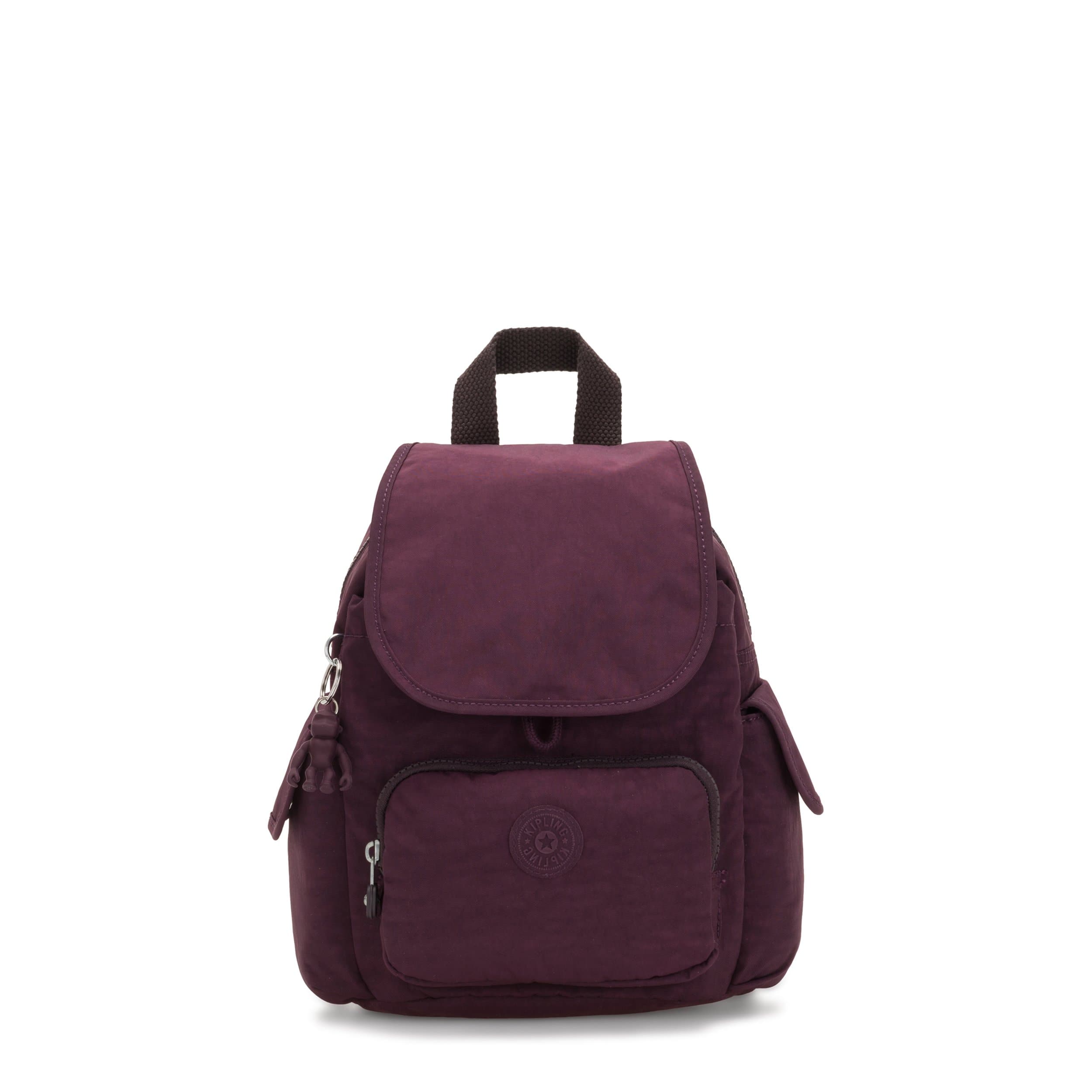 CITY PACK MINI  DARK PLUM - Kipling UAE