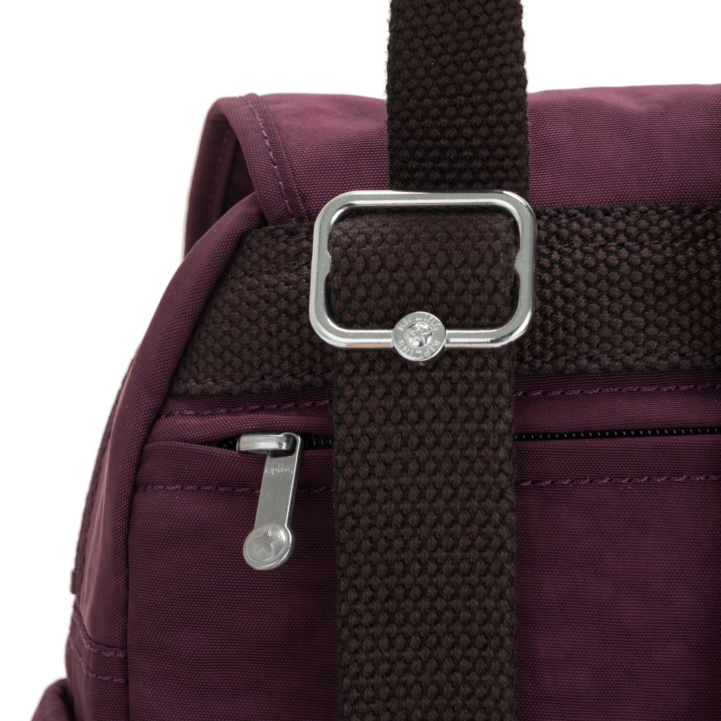 CITY PACK MINI  DARK PLUM - Kipling UAE