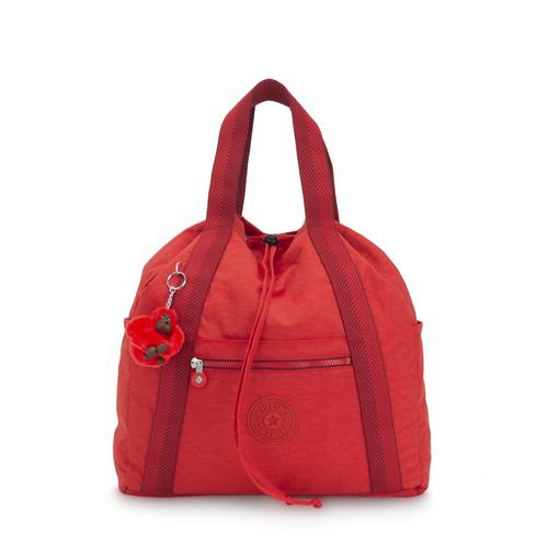 Kipling Art Backpack M Medium Drawstring Backpack - Active Red - I3526-16P