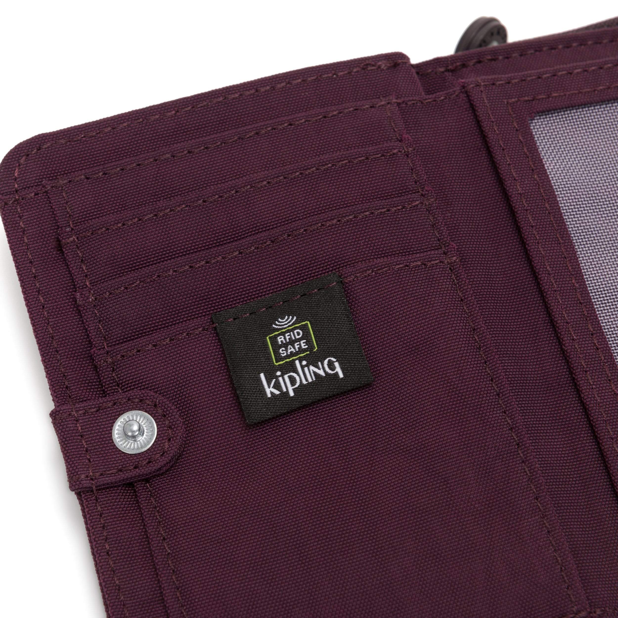 MONEY LOVE DARK PLUM - Kipling UAE