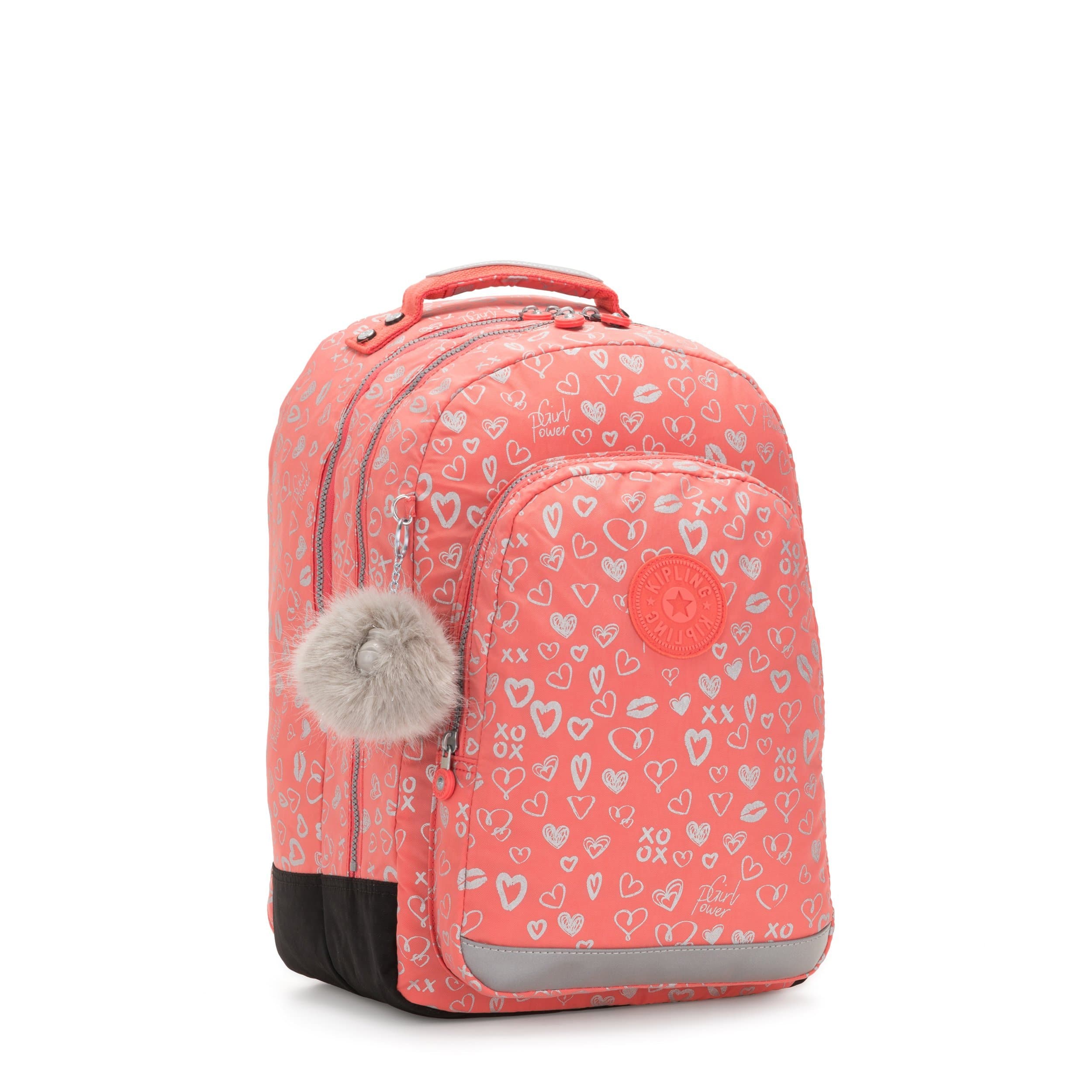 CLASS ROOM HEARTY PINK MET - Kipling UAE