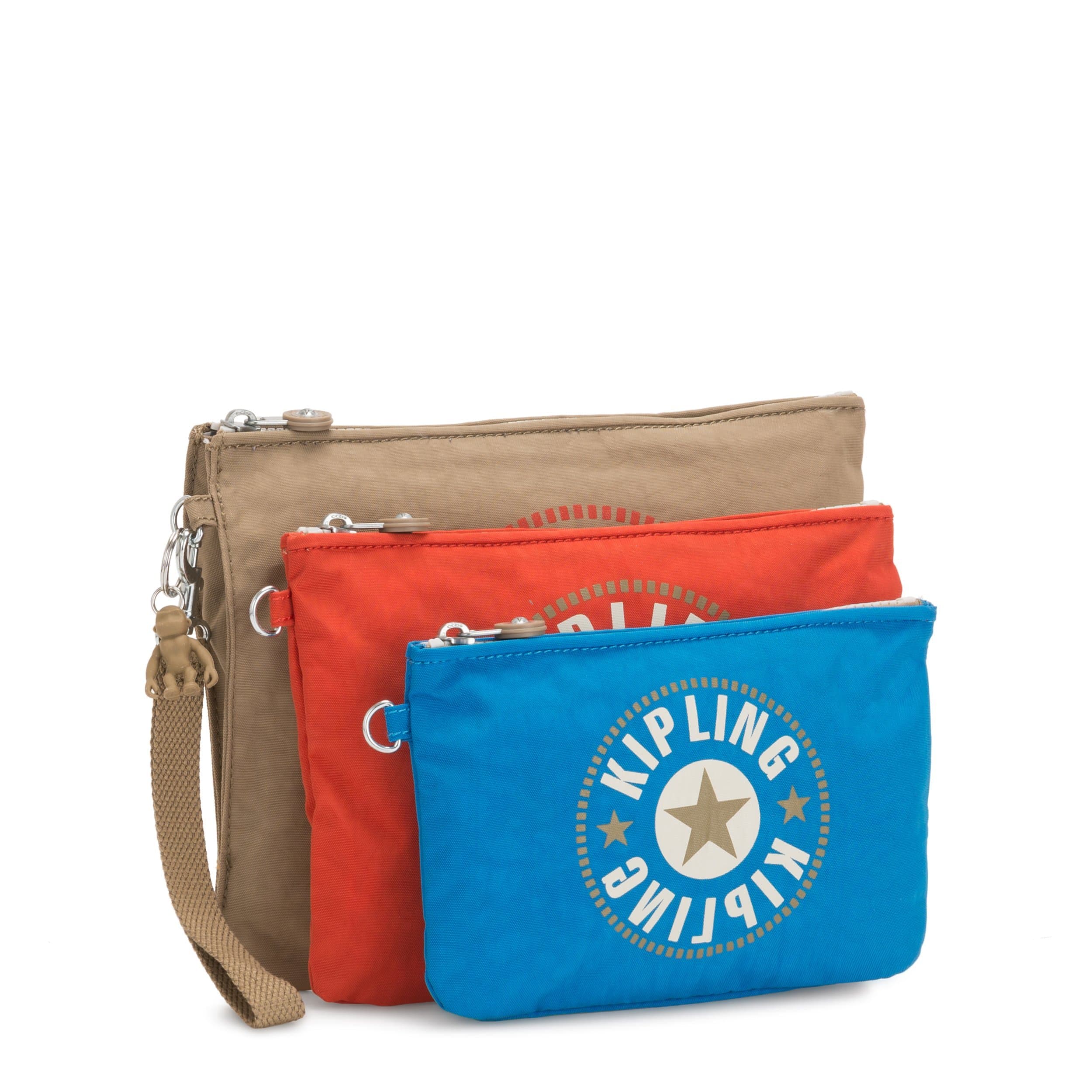 IAKA L WRISTLET SAND BL - Kipling UAE