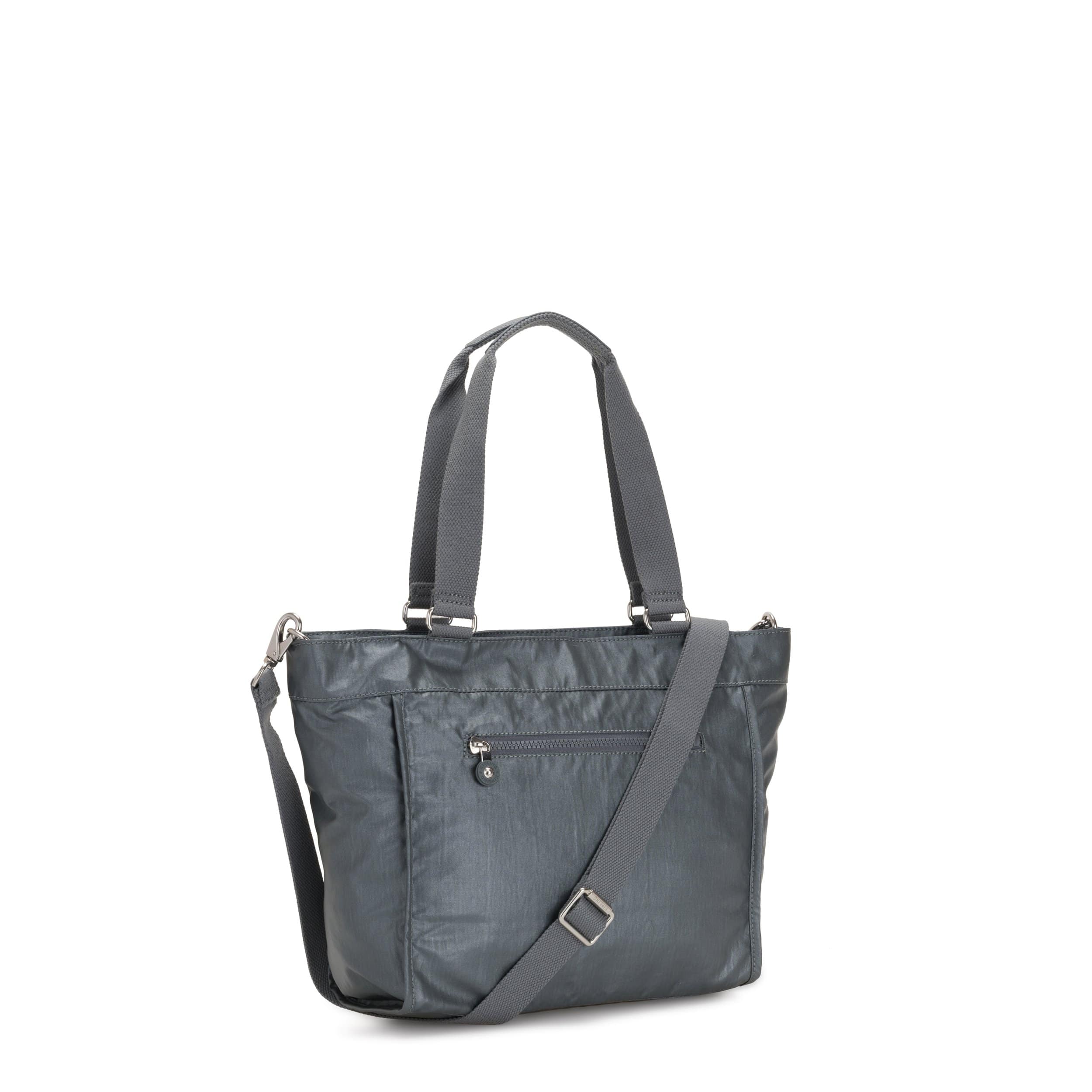 NEW SHOPPER S STEEL GREY METAL - Kipling UAE