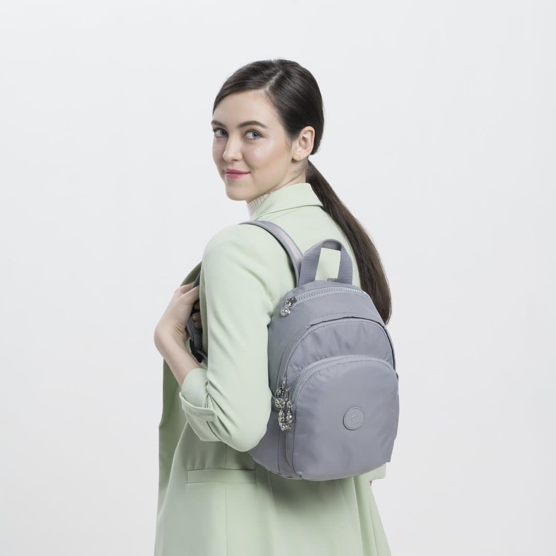 DELIA MINI NATURAL GREY - Kipling UAE