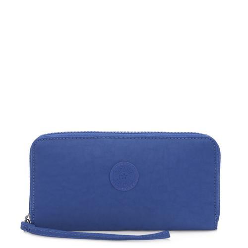 Kipling Imali Wave Blue - Large Wallet With Wristlet - I5216-49Q