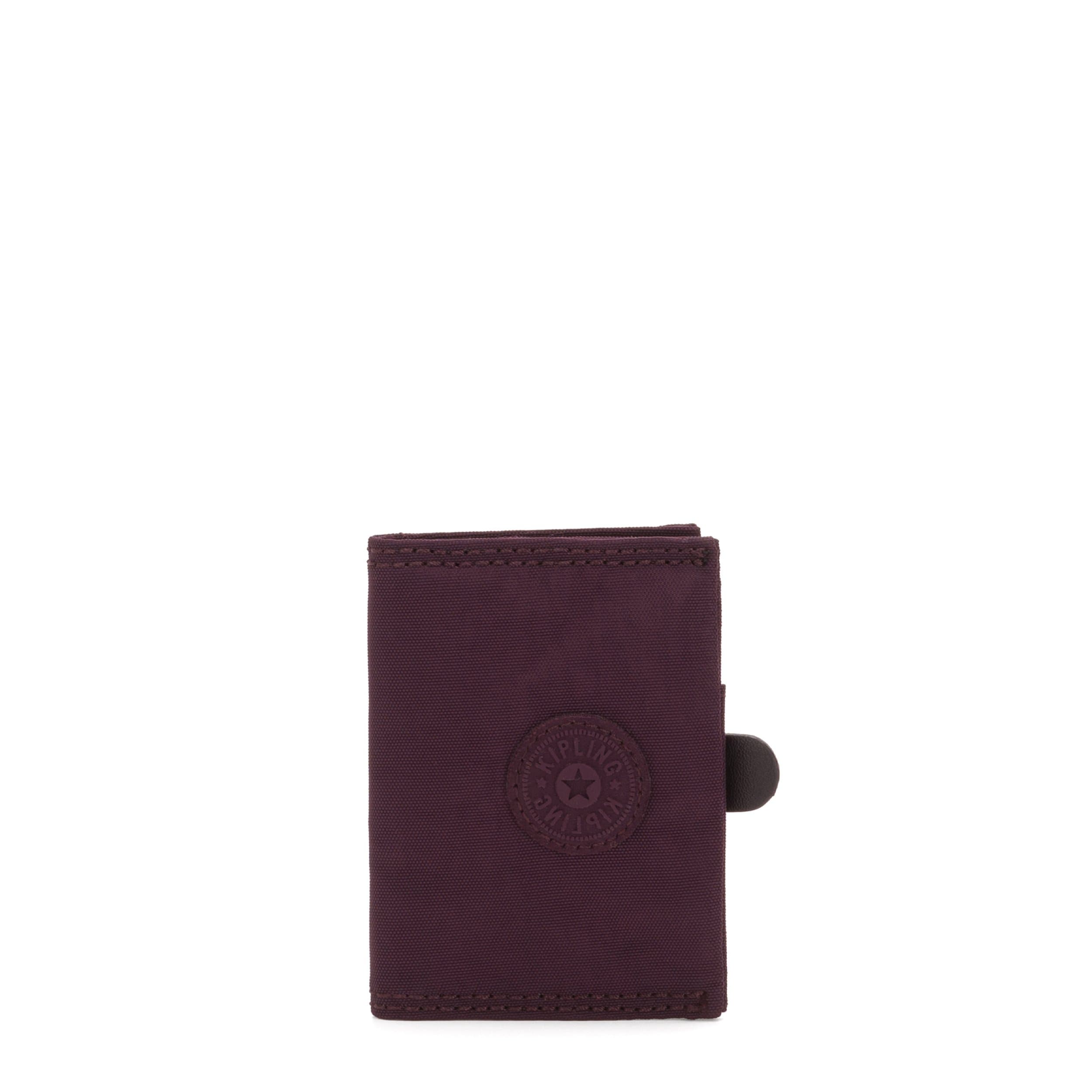 CARD KEEPER DARK PLUM - Kipling UAE