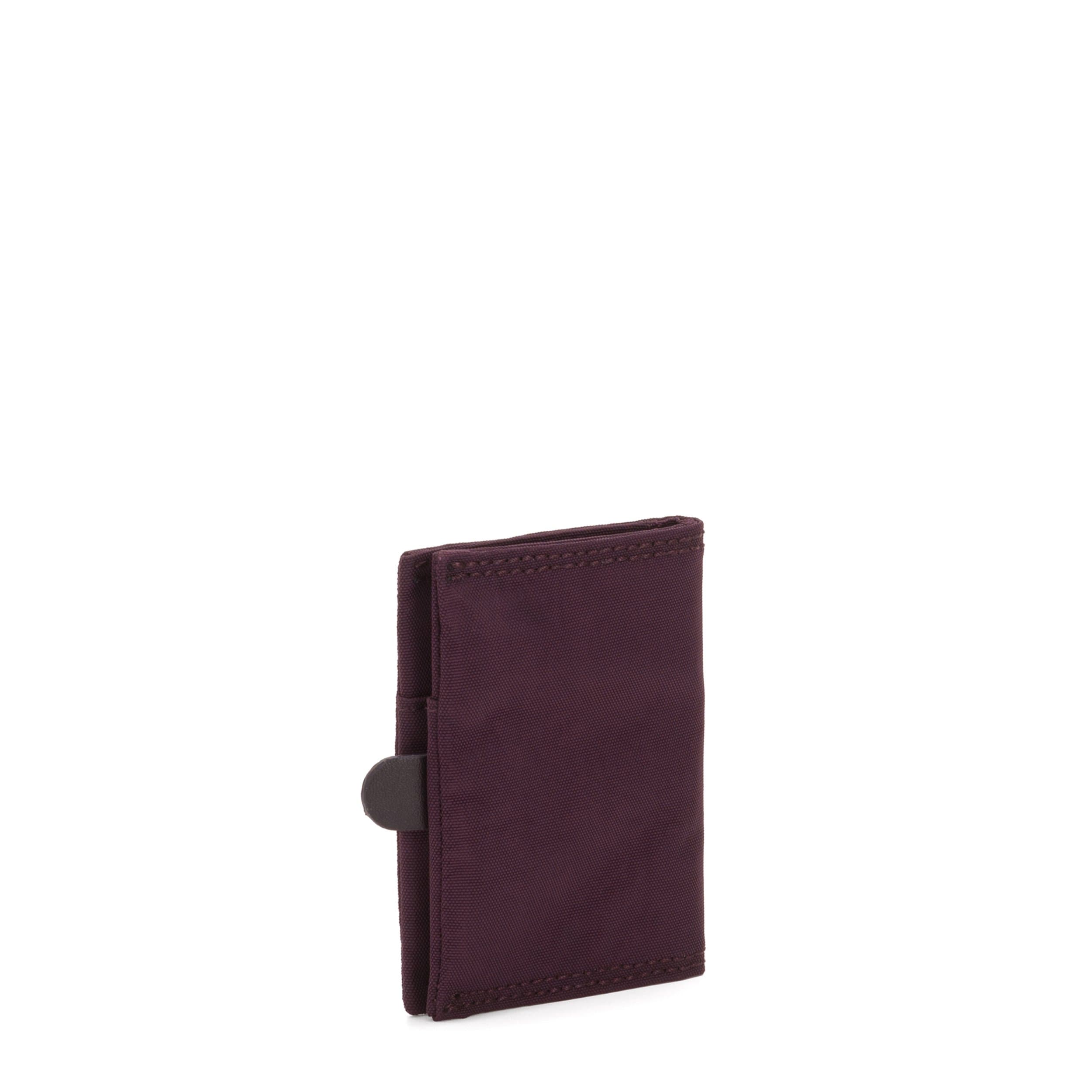 CARD KEEPER DARK PLUM - Kipling UAE